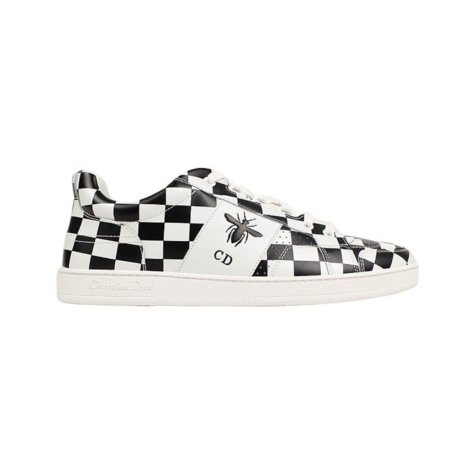 Dior Dior Check Checkered Lace Up Flat Low Top Trainer Sneaker 36 Size US 6 / IT 36 - 3 Thumbnail