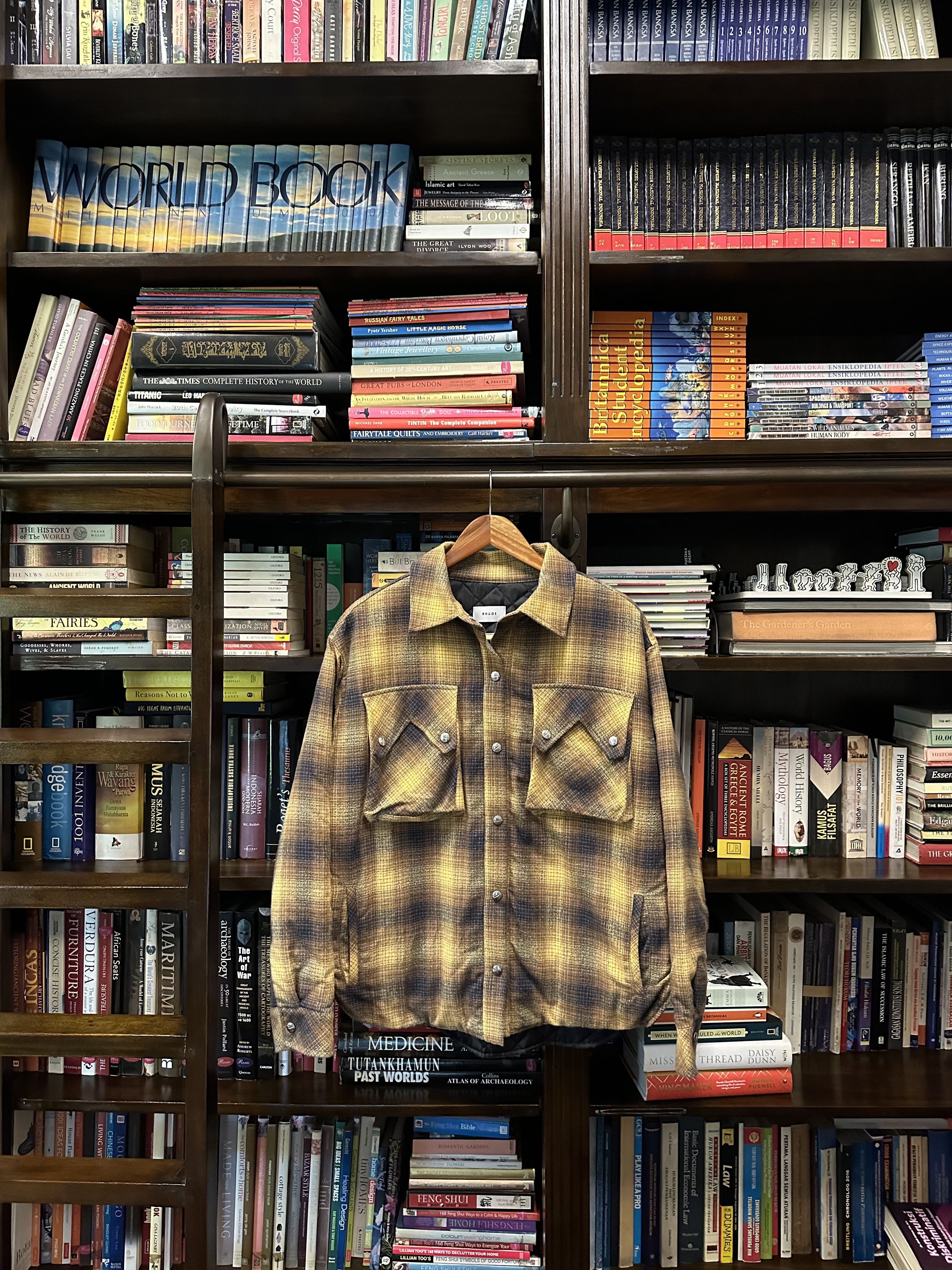Rhude Rhude Quilted Flannel Jacket Size US S / EU 44-46 / 1 - 1 Thumbnail