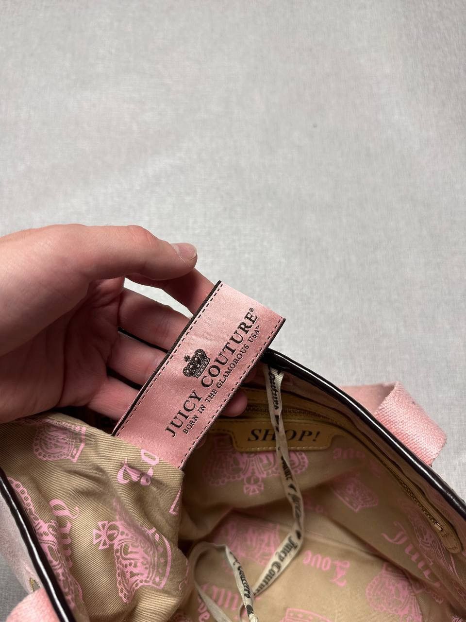 Juicy Couture Juicy Couture Vintage Velour Y2K Barbie Style Avantgarde Size ONE SIZE - 17 Thumbnail