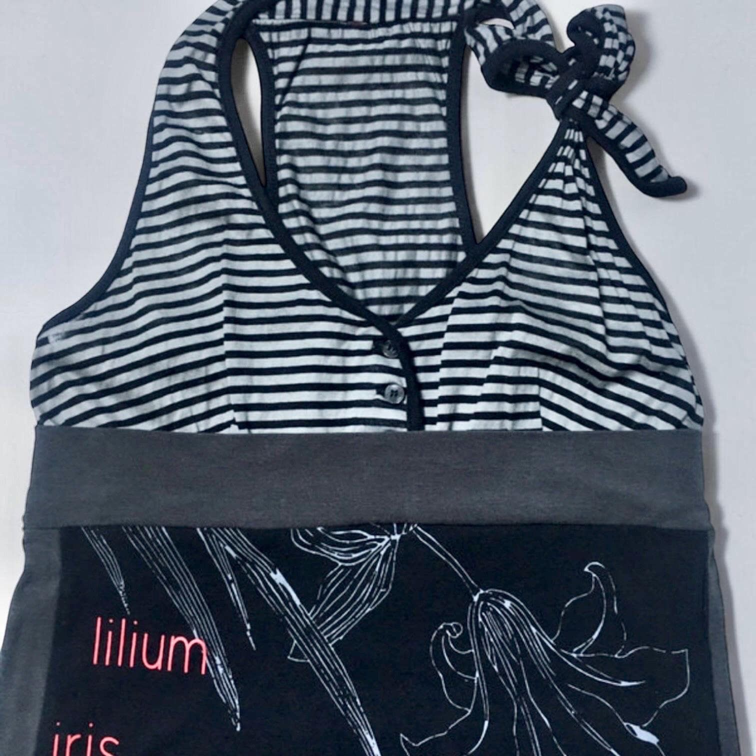 Cop Copine The Cop Copine Striped Japanese Dress Size ONE SIZE - 5 Thumbnail