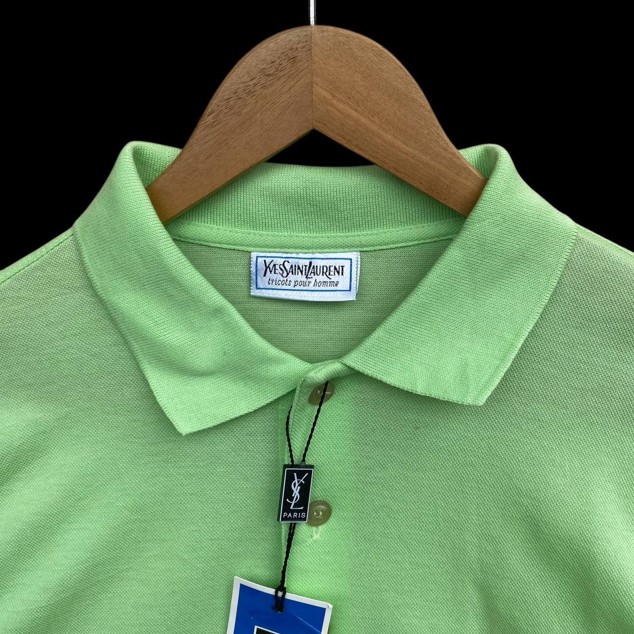 Yves Saint Laurent YSL YVES SAINT LAURENT VINTAGE POLO NWT MADE IN ITALY Size US M / EU 48-50 / 2 - 2 Thumbnail