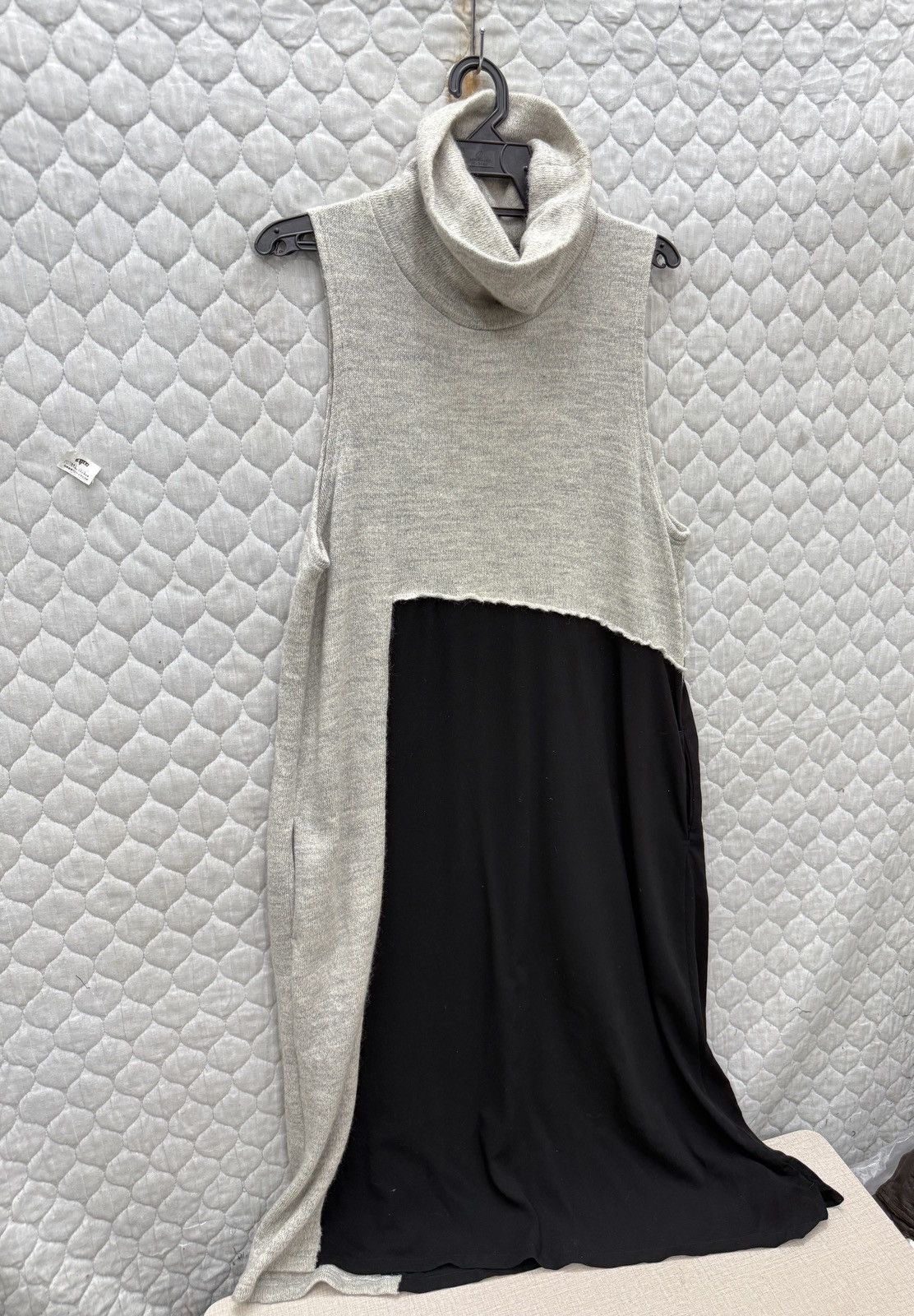 Yohji Yamamoto 🔥🔥🔥ARCHIVE YS YOHJI YAMAMOTO SLEEVELESS 2TONE DRESS Size S / US 4 / IT 40 - 3 Thumbnail