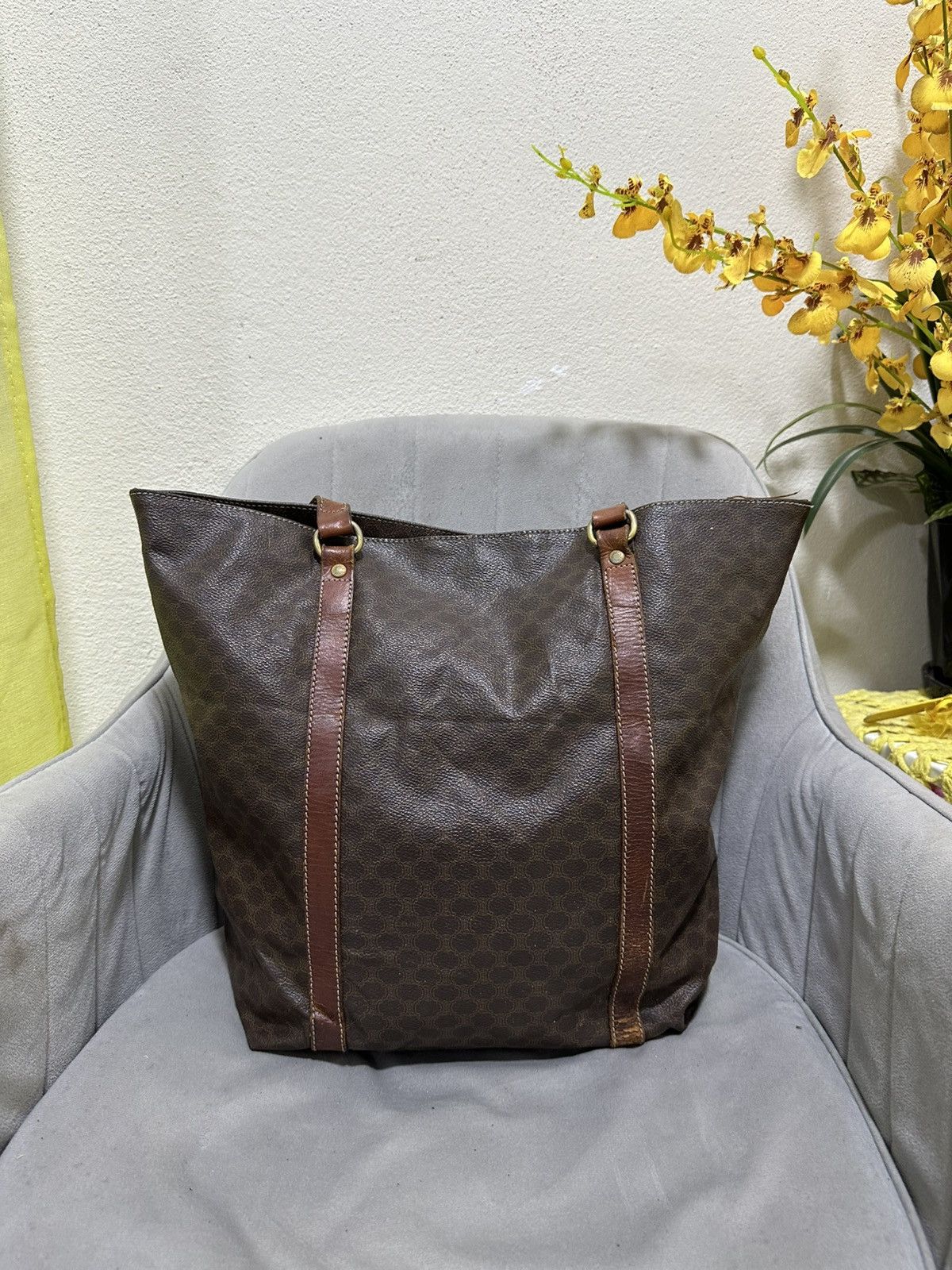 Celine Celine pvc leather tote bag Size ONE SIZE - 2 Thumbnail