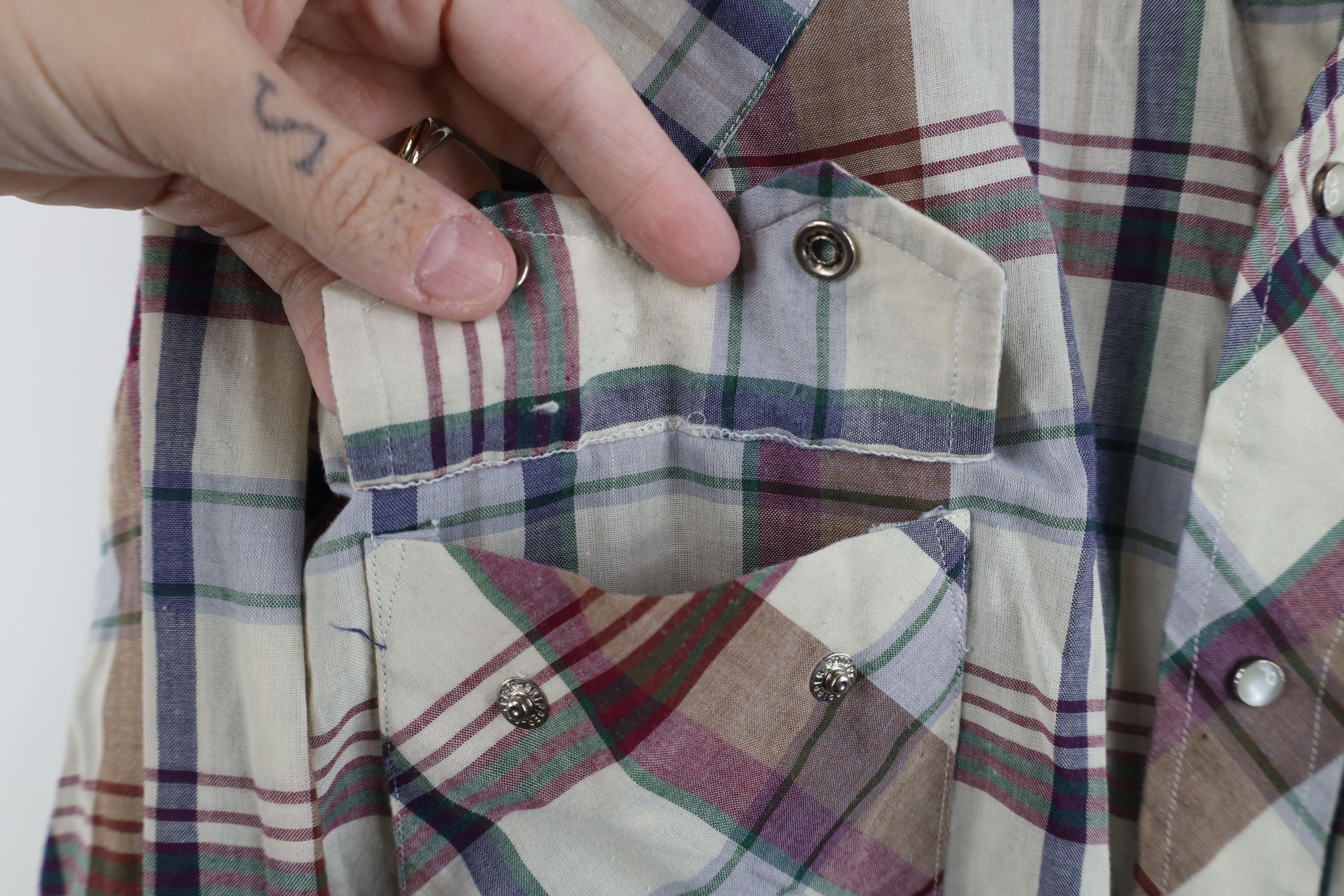 Vintage Vintage 70s Streetwear Western Cowboy Snap Button Shirt Size US M / EU 48-50 / 2 - 5 Thumbnail