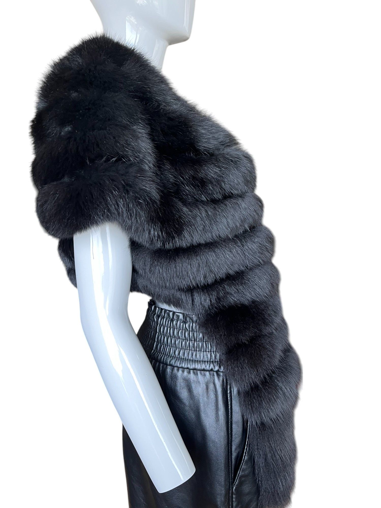 Takeshy Kurosawa Fur vest Size S / US 4 / IT 40 - 3 Thumbnail