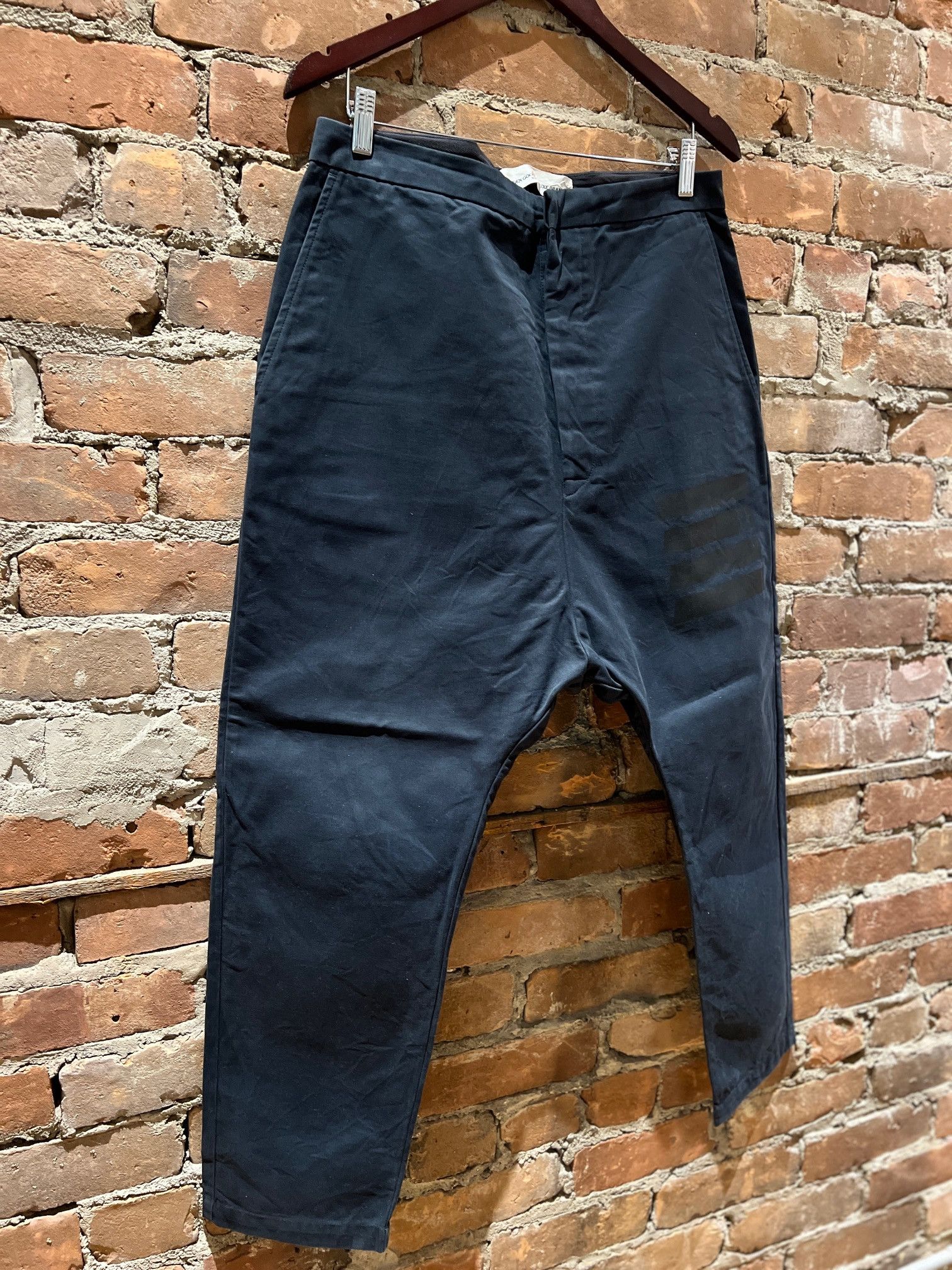 Golden Goose Golden Goose Deluxe Brand Drop-Crotch Pants Size US 30 / EU 46 - 2 Thumbnail