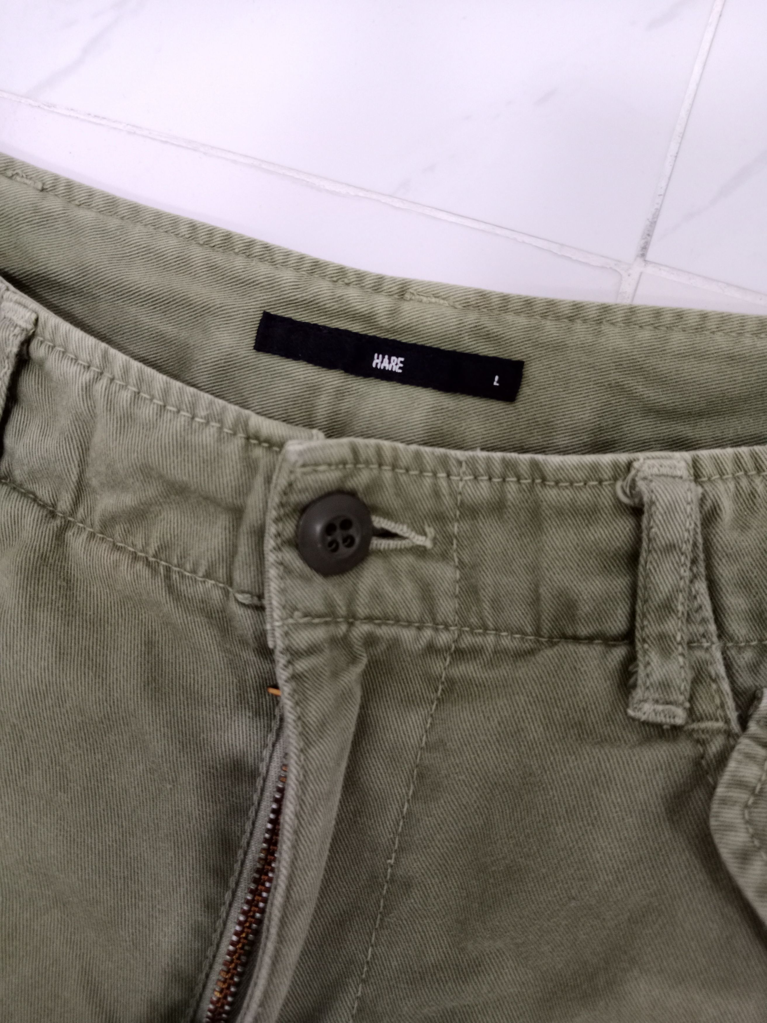 HARE Vintage Hare Cargo Pants Tactical Style Size US 32 / EU 48 - 10 Thumbnail