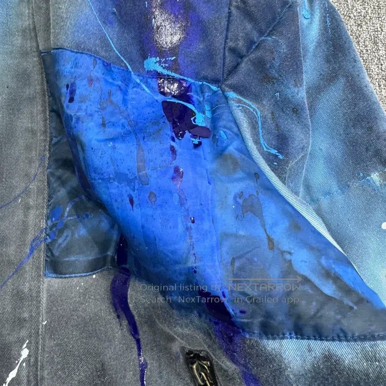 Greg Lauren Greg Lauren Splatter Print Cotton Jacket Size US M / EU 48-50 / 2 - 3 Thumbnail