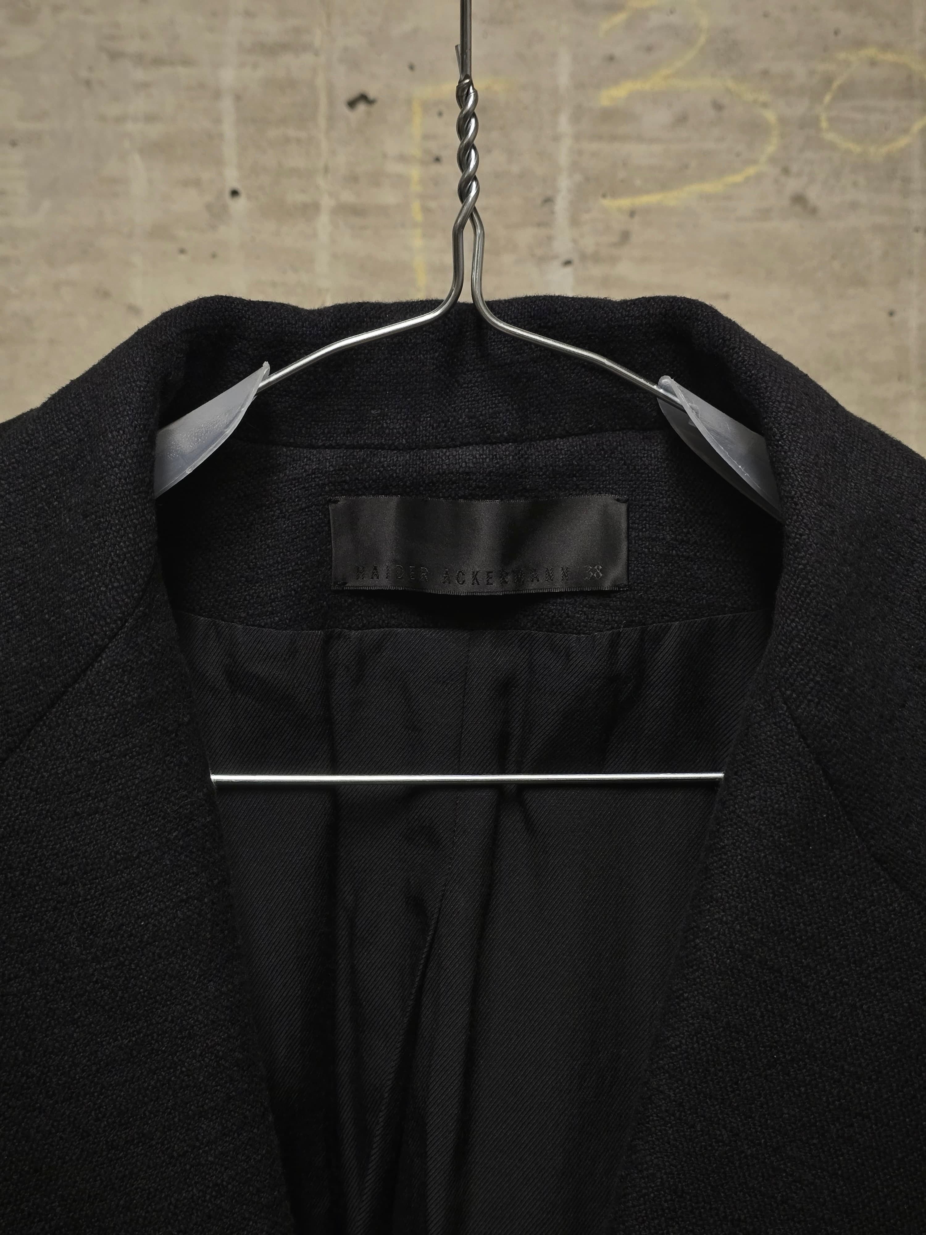 Haider Ackermann Haider Ackermann Wide Peak Lapel Tuxedo Coat Size XS / US 0-2 / IT 36-38 - 3 Thumbnail