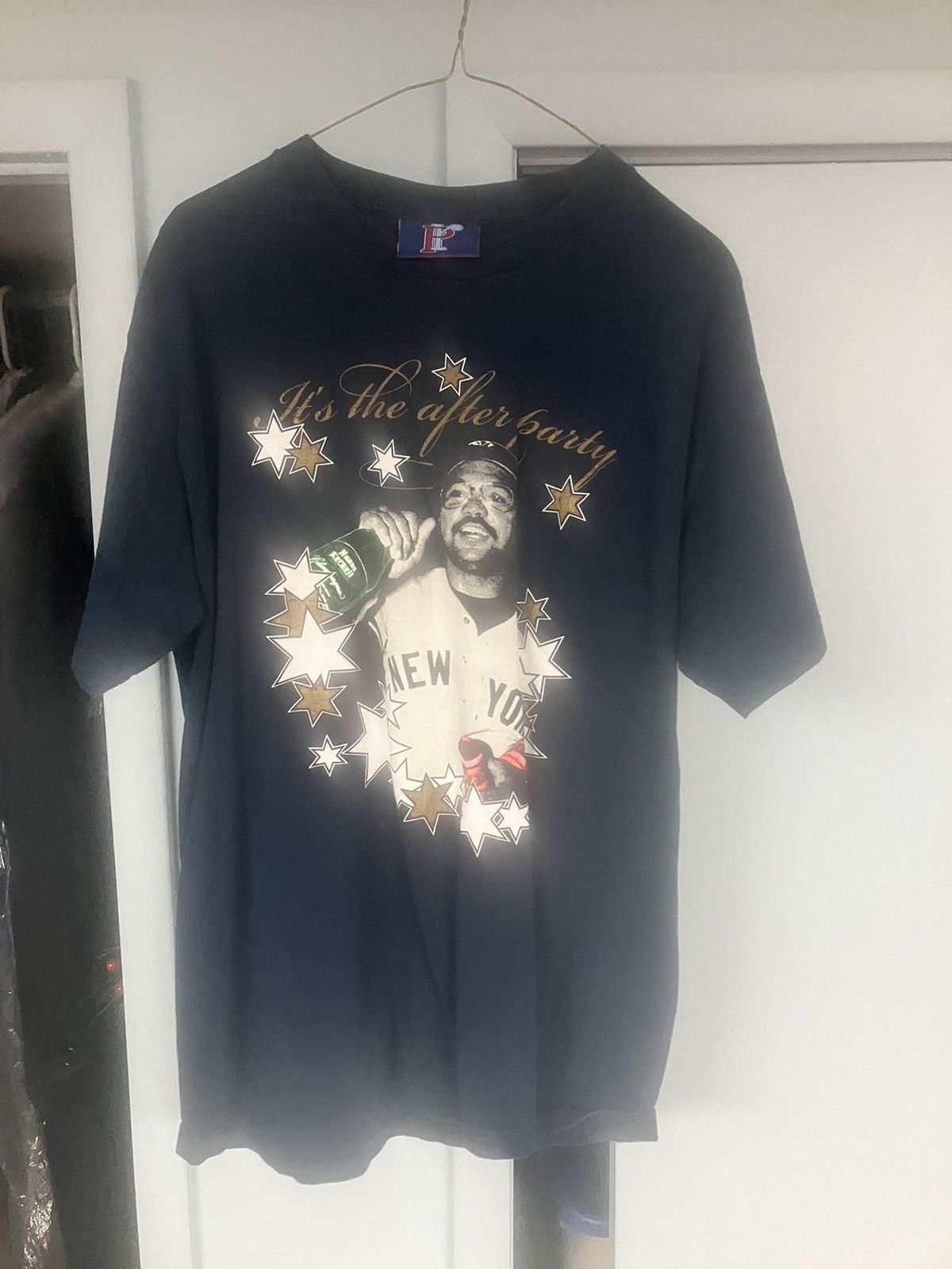 MLB × New York Yankees × Vintage Yankees Reggie Jackson World Series party shirt size xl Size US XL / EU 56 / 4 - 1 Thumbnail