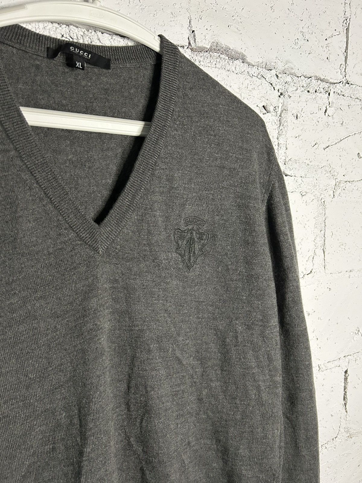 Gucci Gucci merino wool sweater Size US XL / EU 56 / 4 - 3 Thumbnail