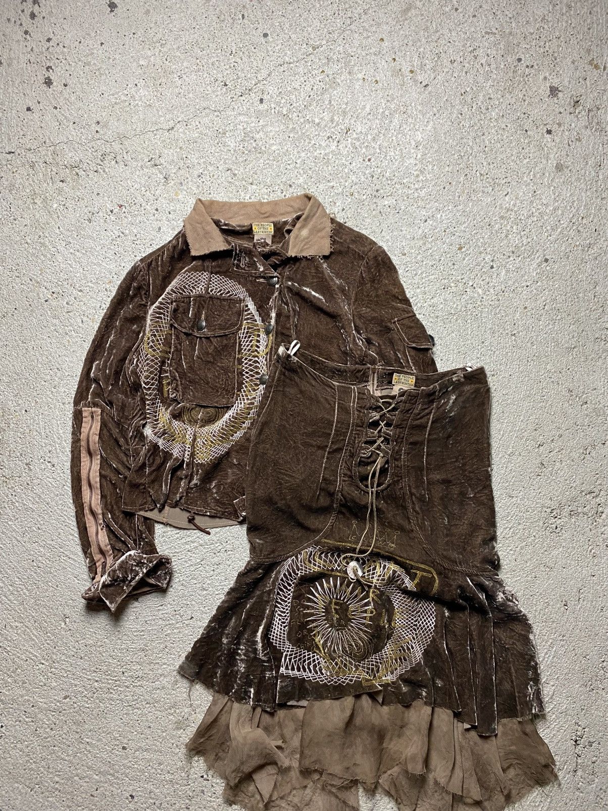 The People Of The Labyrinths The people of the labyrinths dress blouse avant garde fairy Size S / US 4 / IT 40 - 2 Thumbnail
