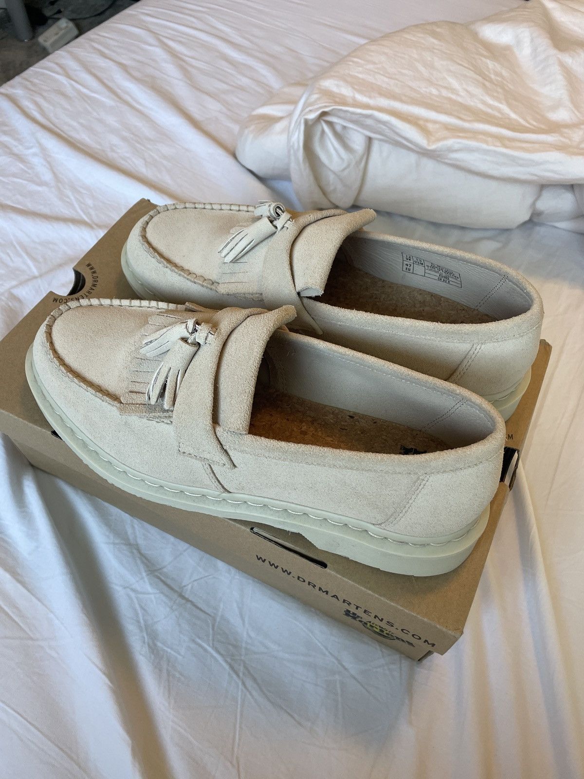 Dr. Martens *Rare*Dr Martens Adrian Mono warm Sand E H suede MB 12 47 13 Size US 13 / EU 46 - 1 Thumbnail