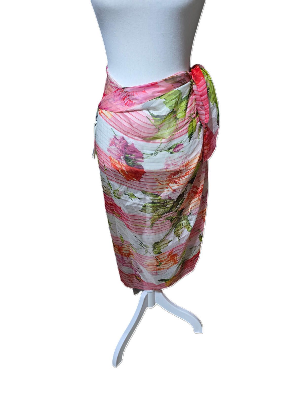 Other Maryan Melhorn Kimono Swim Cover Up Paseo Rose Stripe Size ONE SIZE - 1 Thumbnail