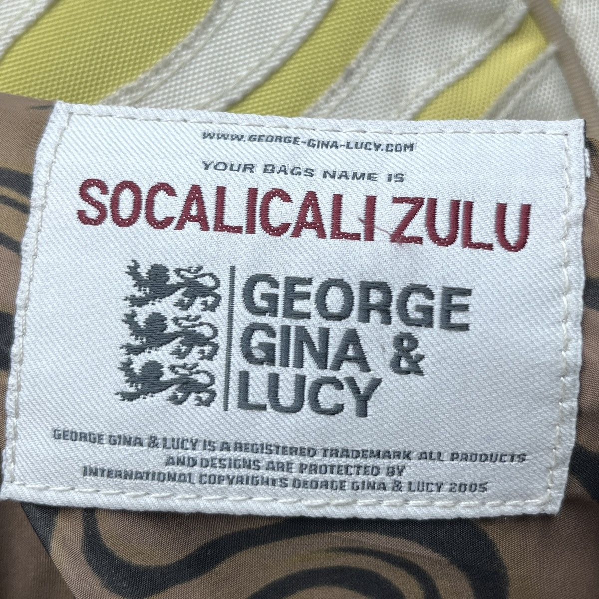 George Gina & Lucy Vintage George Gina Lucy GGL Socalicali Zulu Bag Alyx Size ONE SIZE - 10 Thumbnail