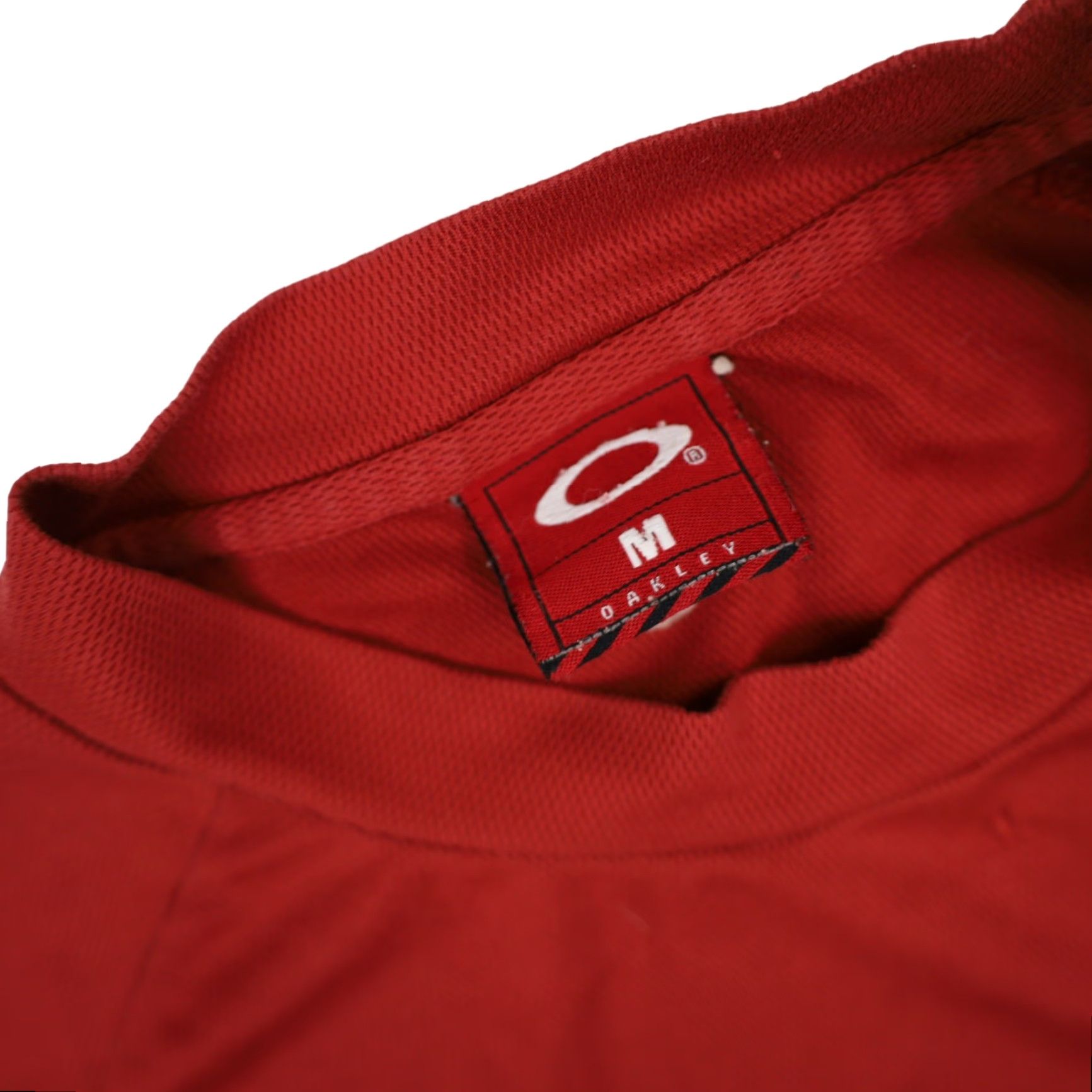 Oakley VINTAGE Oakley Mens Medium Classic Logo Athletic Shirt Red Shirt Mens M Red Oakley Classic Logo Athletic Shirt Size US M / EU 48-50 / 2 - 4 Thumbnail