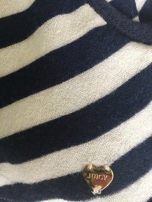 Juicy Couture BNWT JUICY COUTURE "Malibu Regal” girls navy/white dress Size XS / US 0-2 / IT 36-38 - 5 Thumbnail