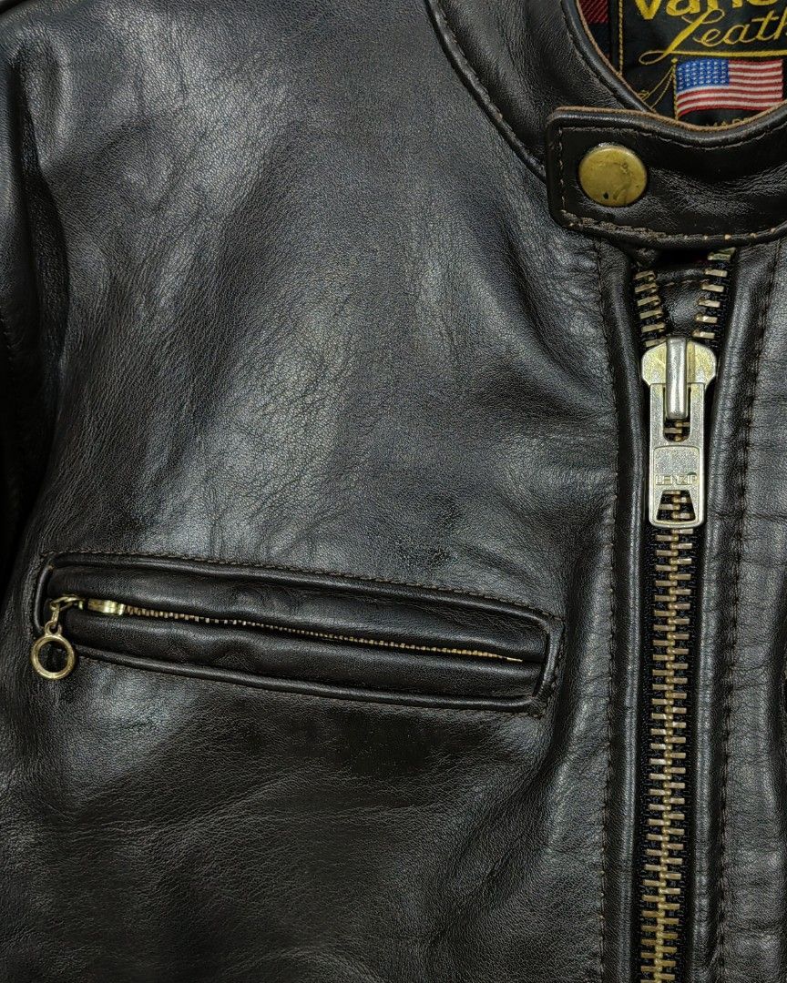 Vanson Leathers Vanson Comet Leather Riders Single Jacket Black Size US S / EU 44-46 / 1 - 3 Thumbnail