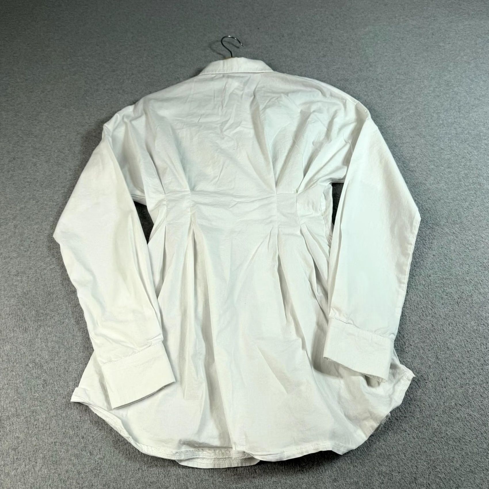 Vintage OW Intimates Ella Shirt Dress Women Small White Pleated Schoolgirl Quiet Luxury Shirt Dress Women Small White Pleated Size S / US 4 / IT 40 - 2 Thumbnail