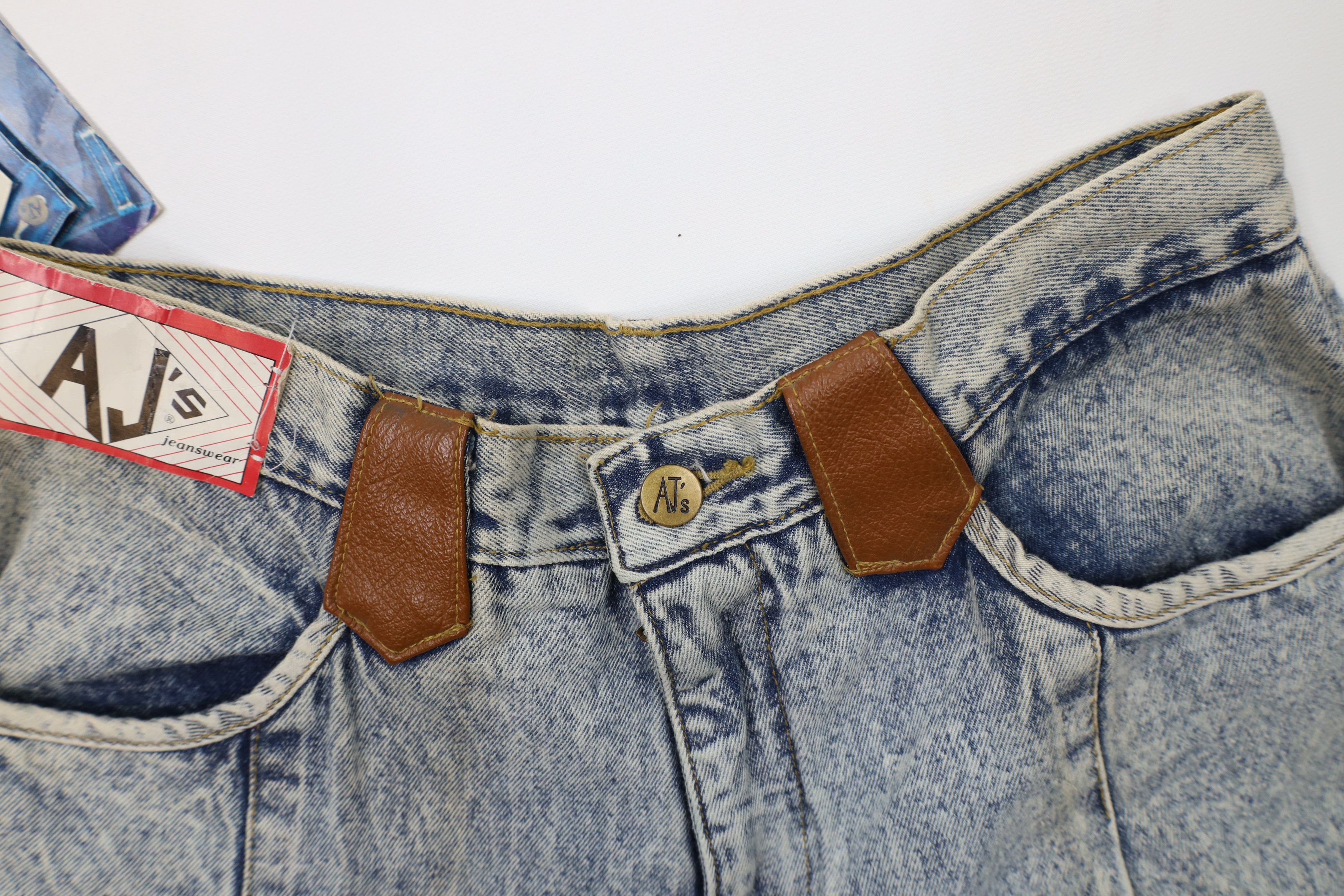 Vintage Deadstock Vintage 90s Streetwear Waist Tapered Leg Jeans Size 30" / US 8 / IT 44 - 8 Thumbnail