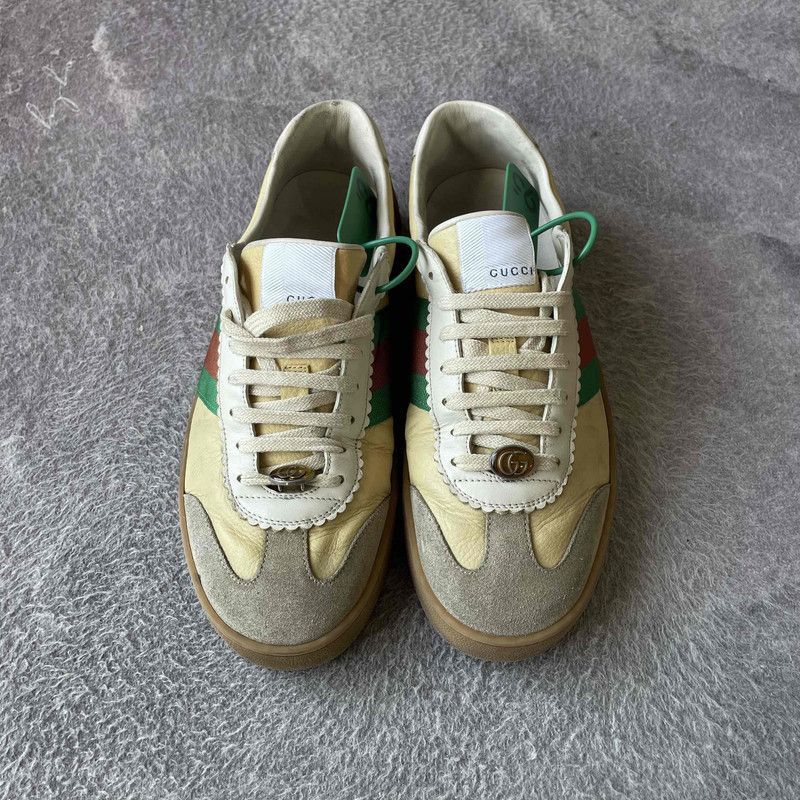 Other Gucci Leather Low-Top Fashion Sneakers for Men -2508 Size US 9.5 / EU 42-43 - 2 Thumbnail