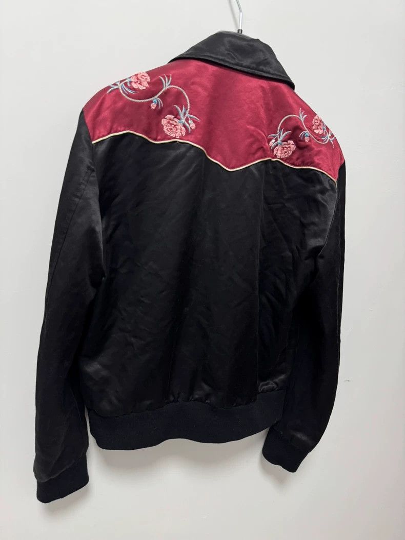 Yves Saint Laurent saint laurent 16 FW black and red embroidered flower Teddy Size US M / EU 48-50 / 2 - 4 Thumbnail