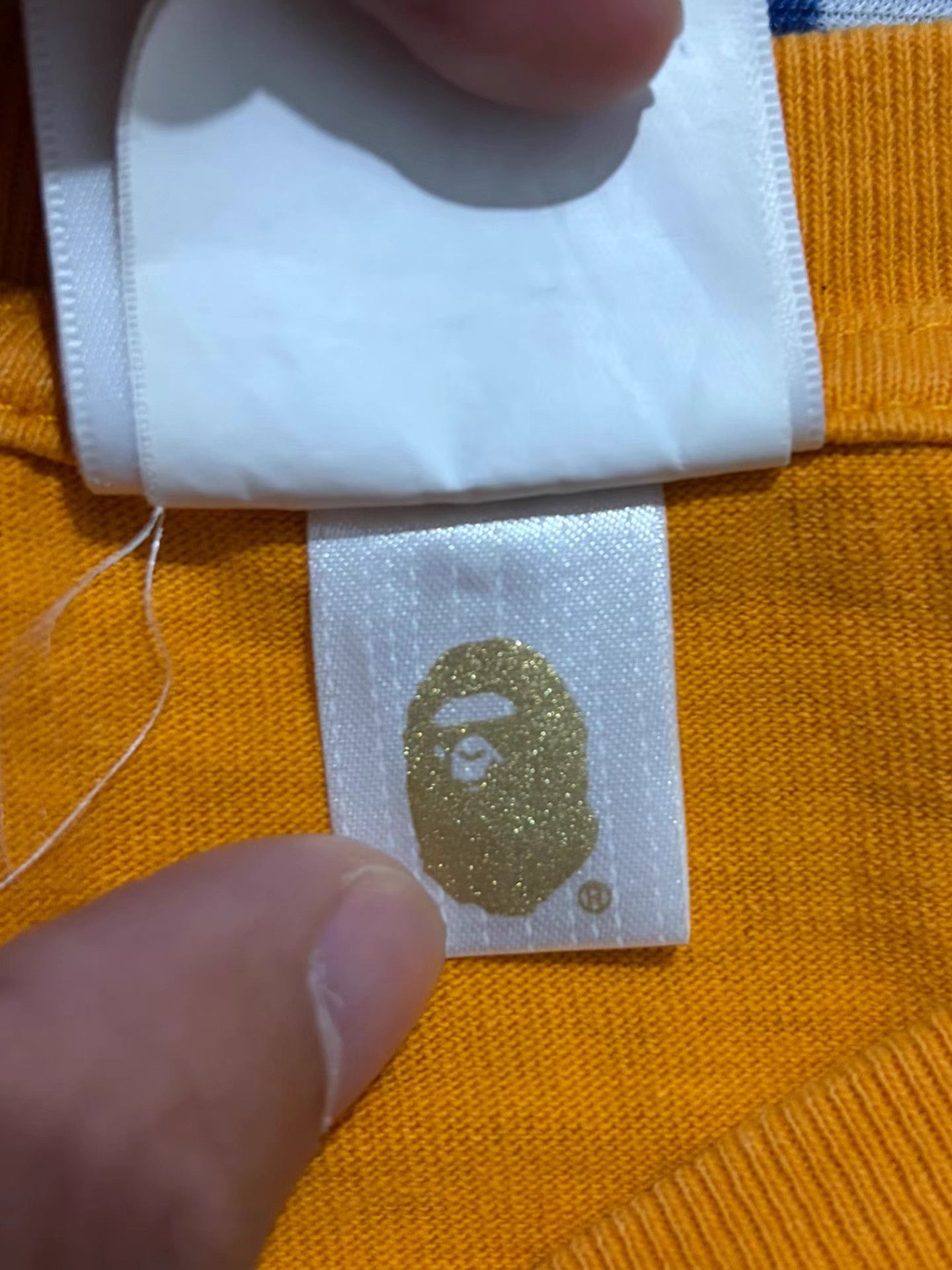 Bape Bape Ape Head Short Sleeve Tee Size US XL / EU 56 / 4 - 5 Thumbnail