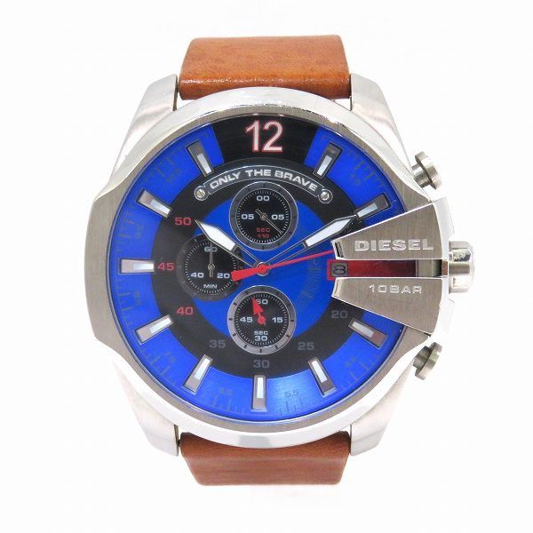 Other Diesel Mega Chief Dz4319 Quartz Watch Metal Other Dz4319 in Blue, Men's