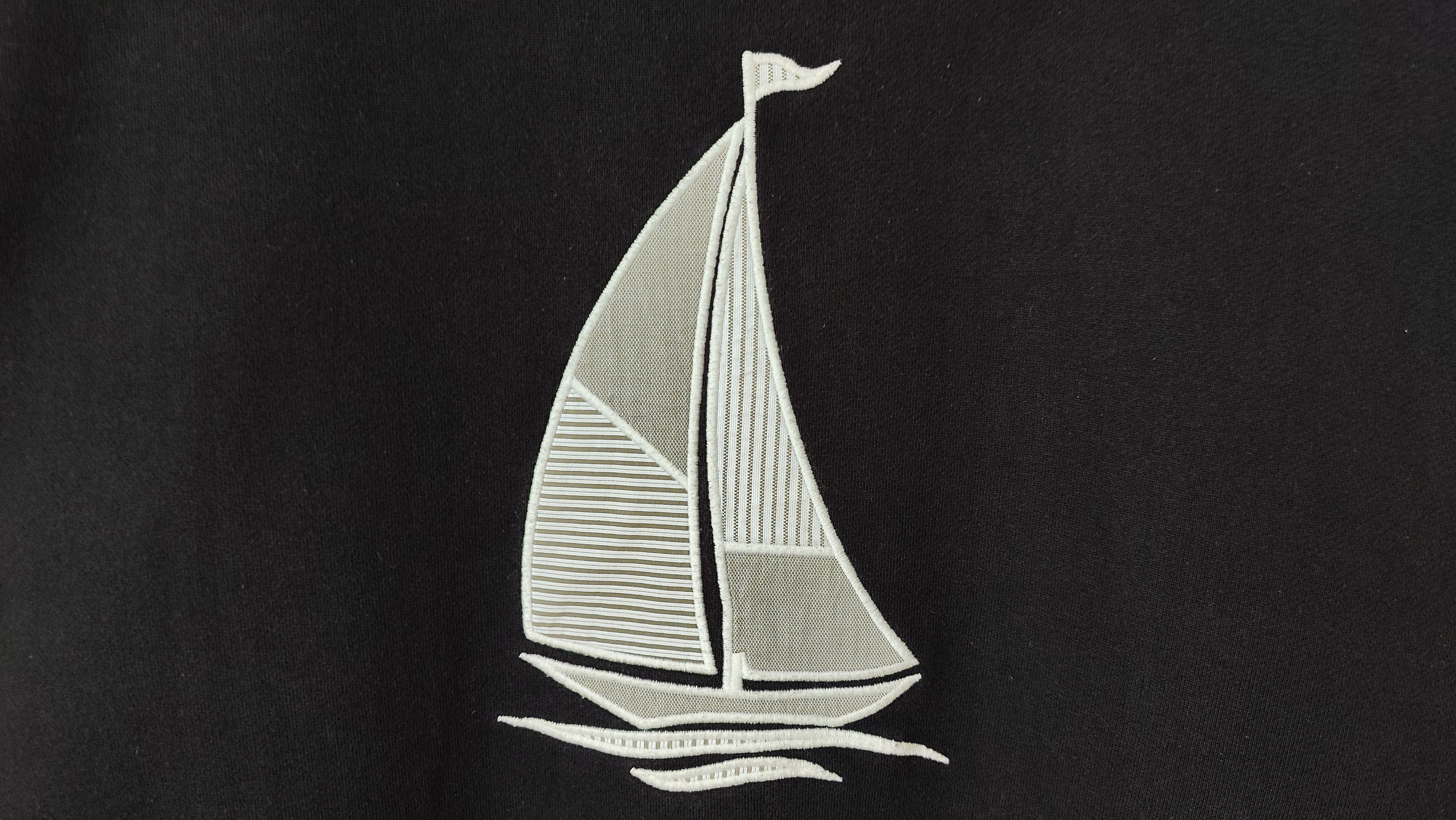 JW Anderson × Uniqlo RARE JW Anderson x Uniqlo Yacht Black Sweatshirt Crewneck Size US L / EU 52-54 / 3 - 2 Thumbnail