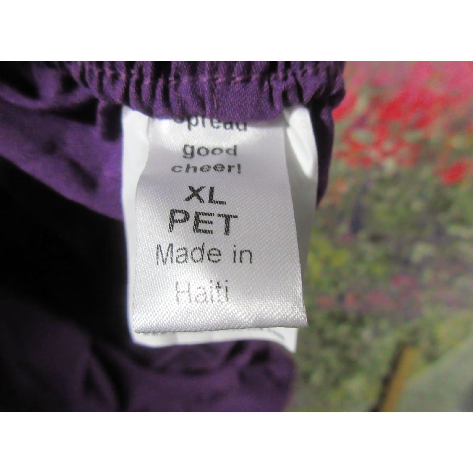 Vintage WonderWink Scrub Pants Adult XL Petite Purple Eggplant 30 Inseam Unisex Cotton Blend NWT NWT Size US 36 / EU 52 - 3 Thumbnail