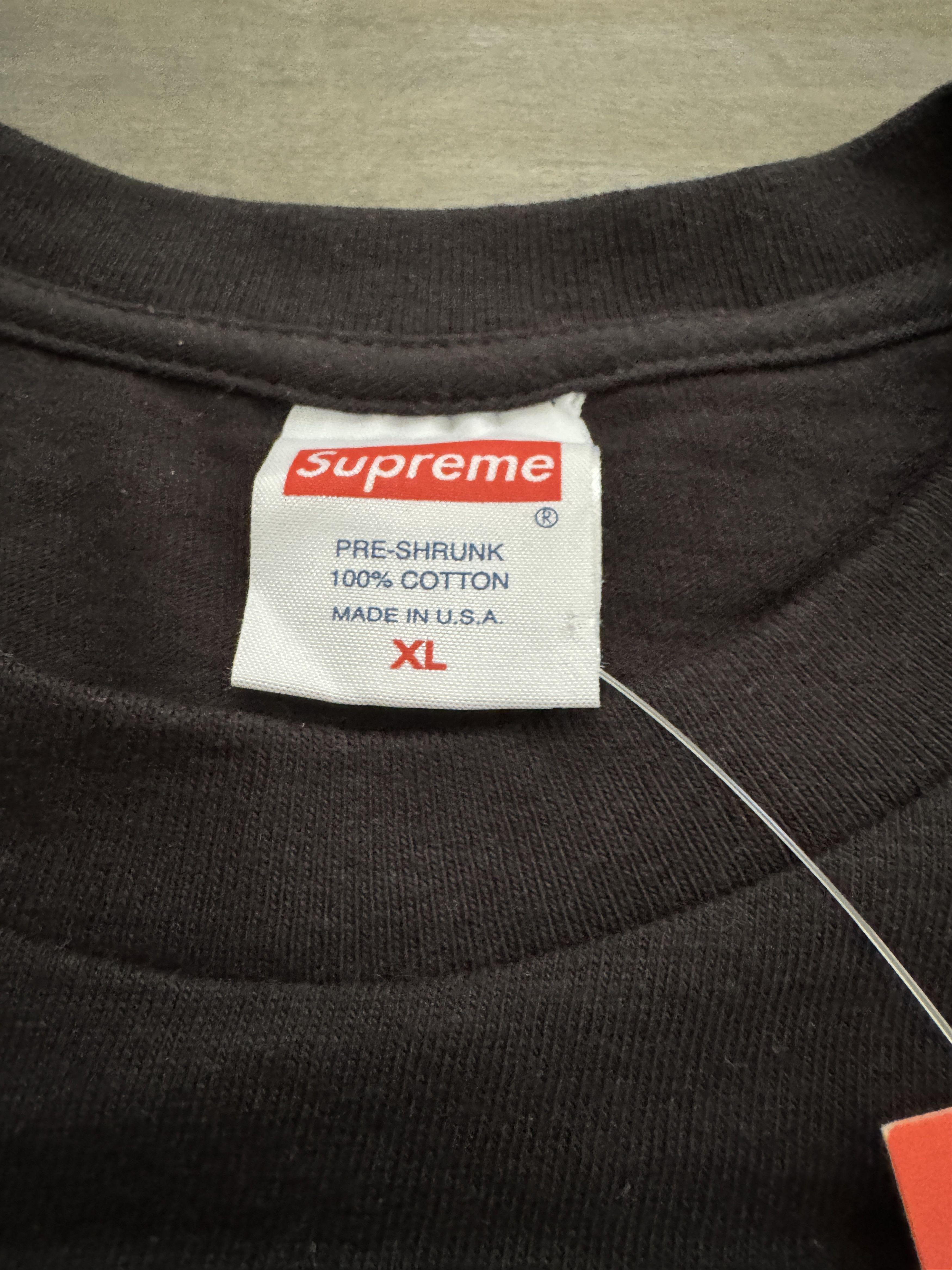 Supreme New with Tags Overfiend Toshio Maeda Touch Tee Black Size US XL / EU 56 / 4 - 3 Thumbnail