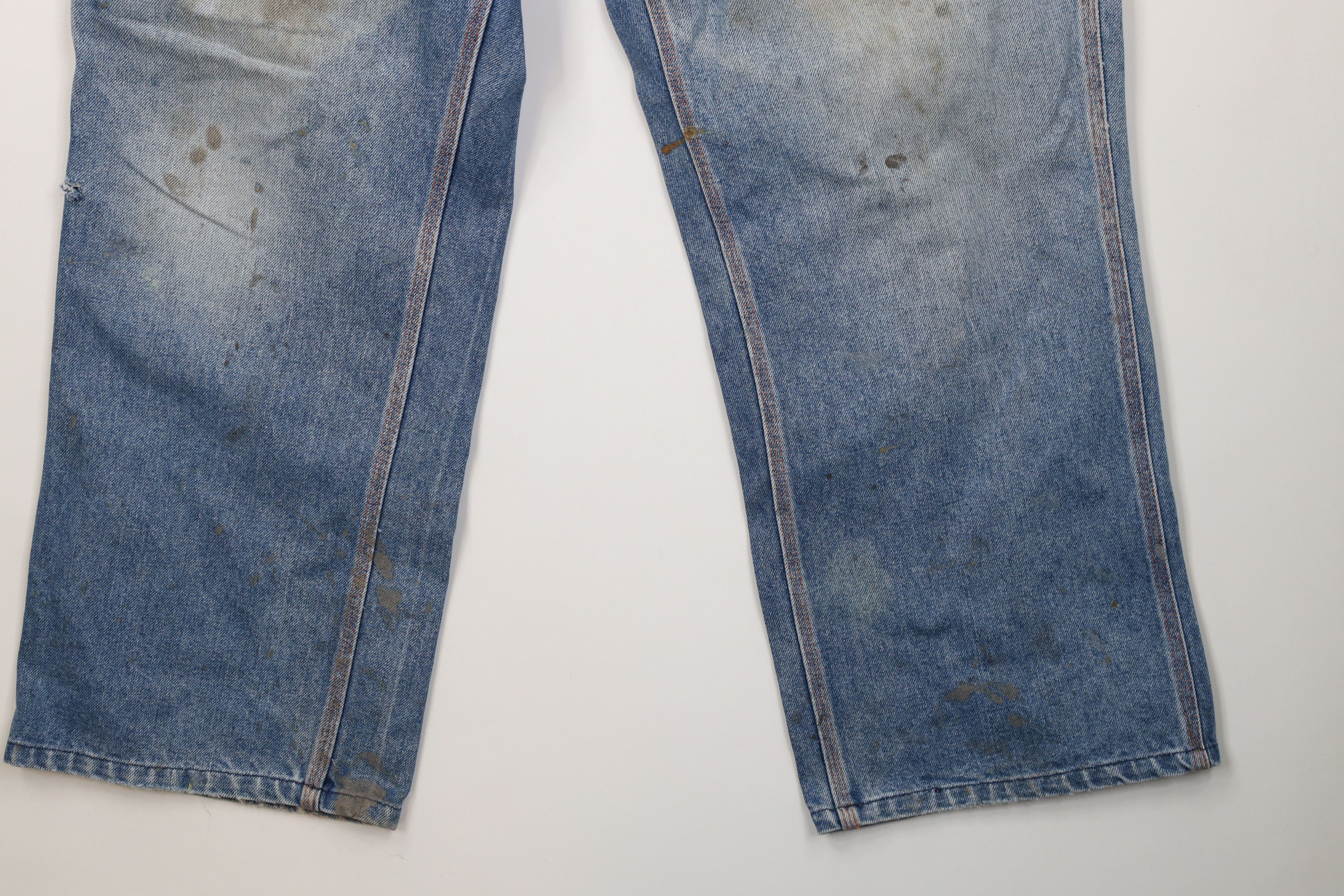 Big Mac Vintage 90s Big Mac Baggy Wide Leg Denim Jeans Blue USA Size US 38 / EU 54 - 5 Thumbnail