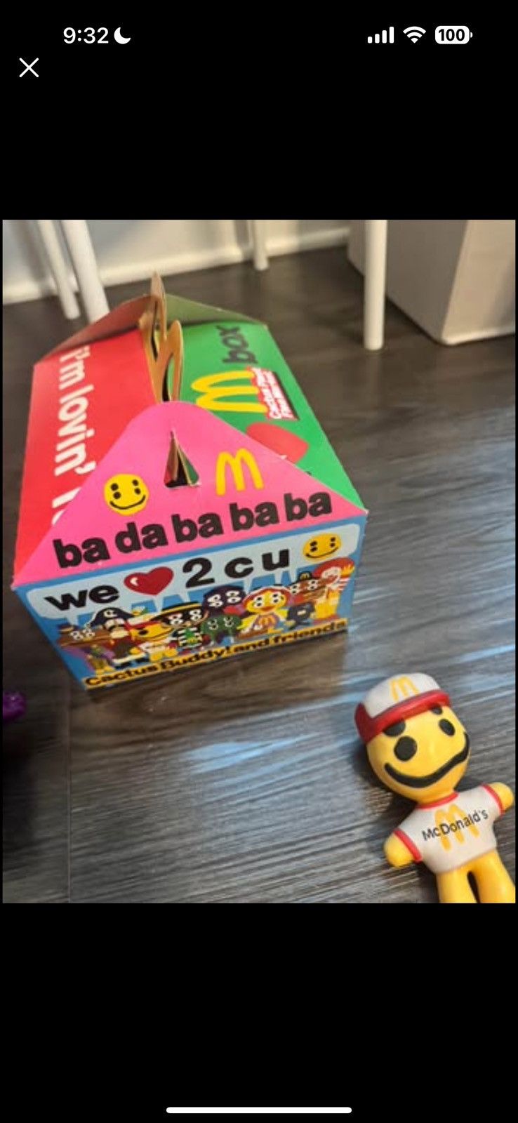 Cactus Plant Flea Market × Travis Scott Cactus Plant Flea Market x Mcdonald’s Box & Toys Size ONE SIZE - 4 Thumbnail