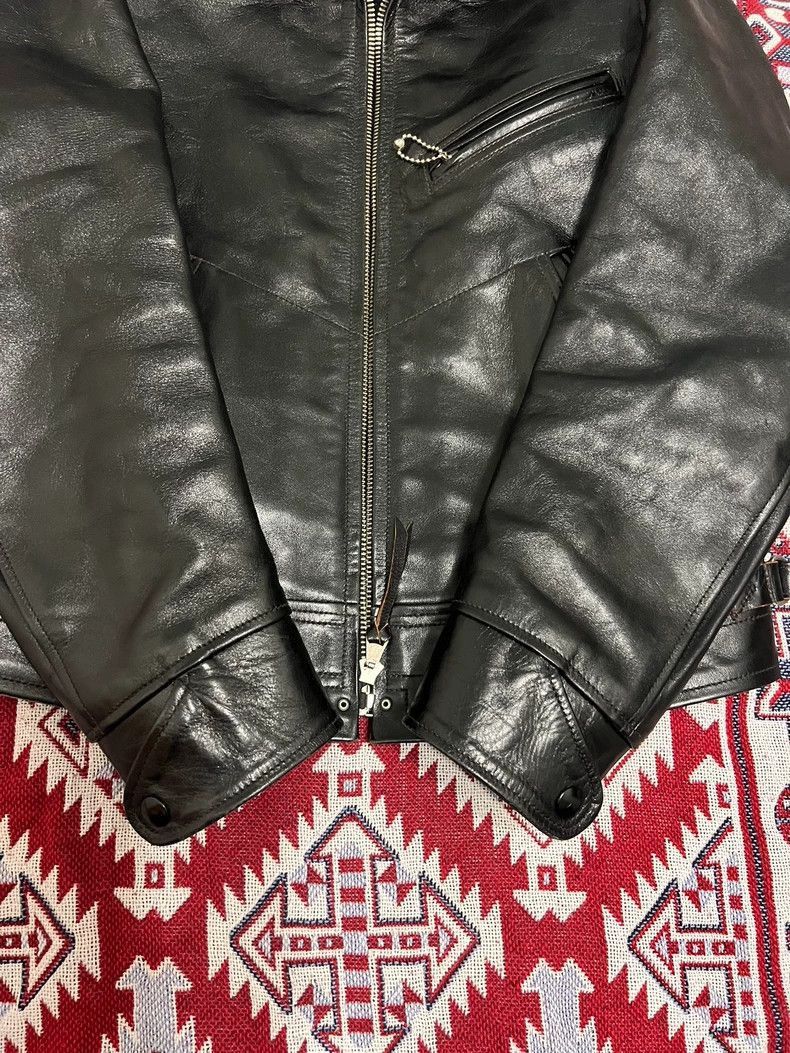 Freewheelers Freewheelers Freewheelers Black Leather Jacket in Good Con Size US S / EU 44-46 / 1 - 7 Thumbnail