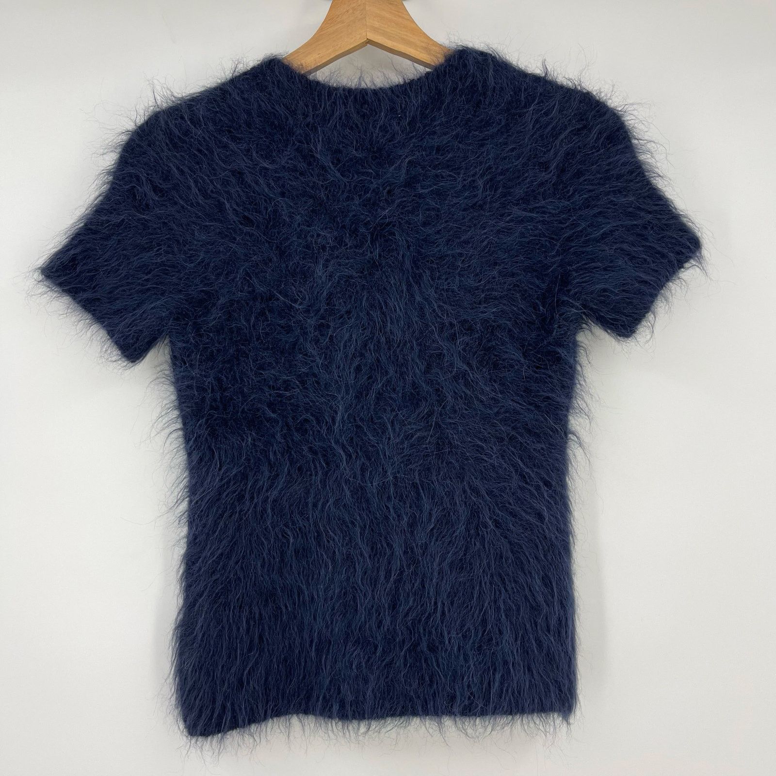 St. Agni St Agni | Alpaca Baby Tee In Midnight Blue S Size S / US 4 / IT 40 - 3 Thumbnail