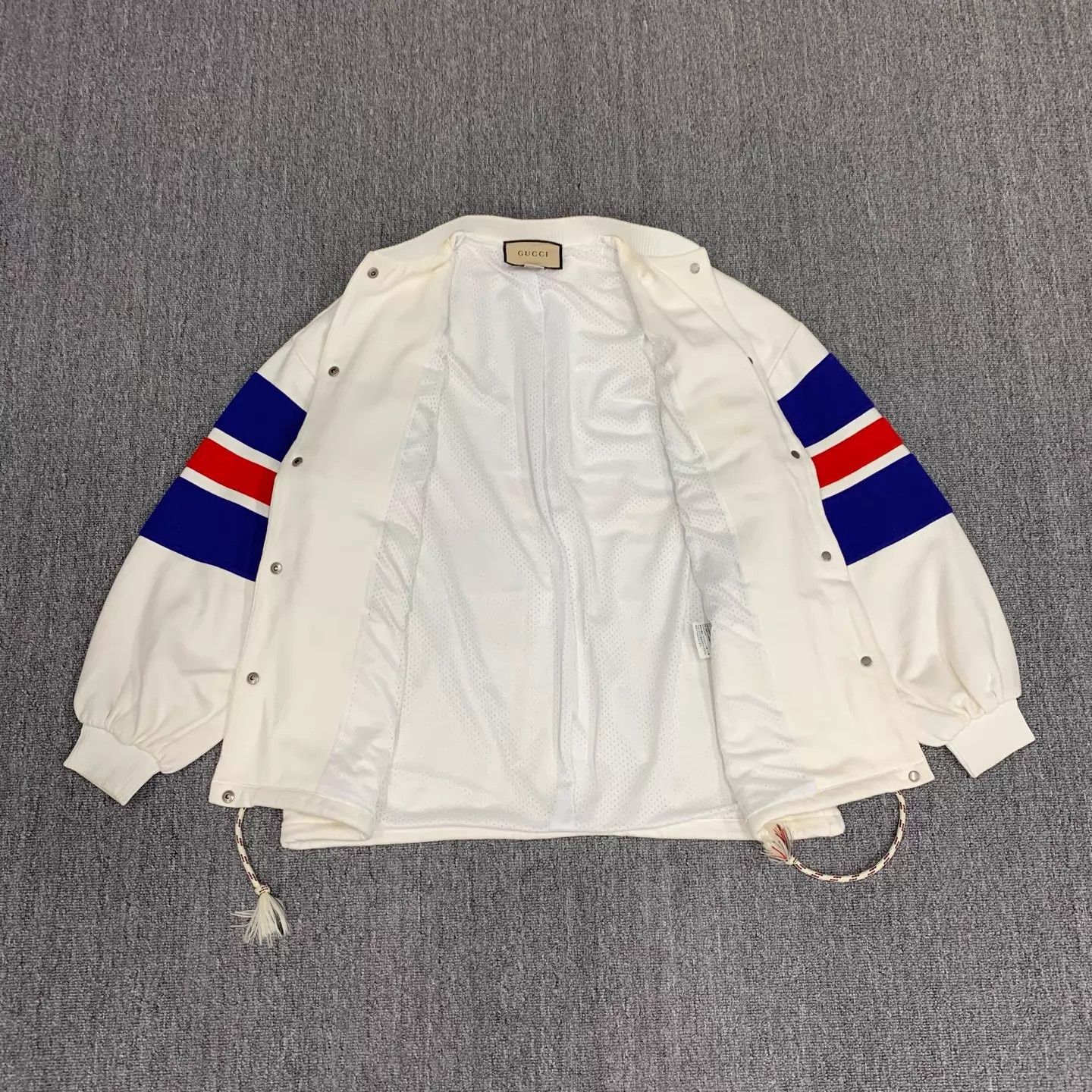 Gucci Gucci White Colorblock Jacket M 95 New Size US M / EU 48-50 / 2 - 7 Thumbnail