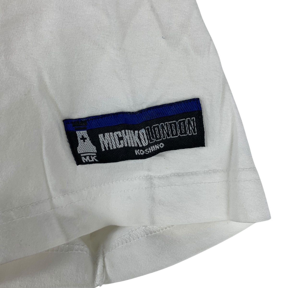 Michiko Koshino London Vintage MICHIKO LONDON KOSHINO Box Logo Tee Shirt Top Size M / US 6-8 / IT 42-44 - 7 Thumbnail