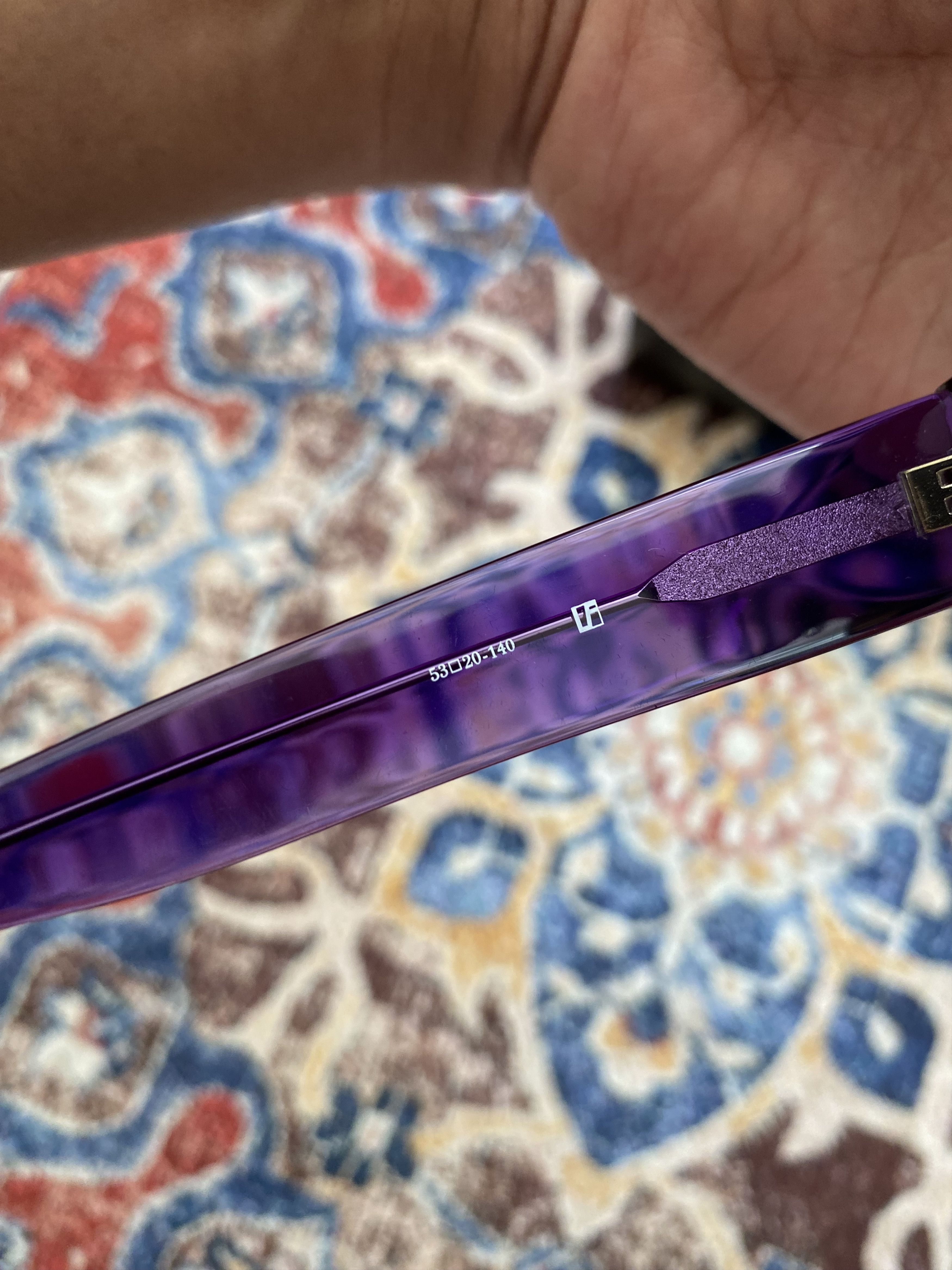 Dries Van Noten × Linda Farrow Dries Van Noten by Linda Farrow DVN100 Sunglasses Size ONE SIZE - 6 Thumbnail