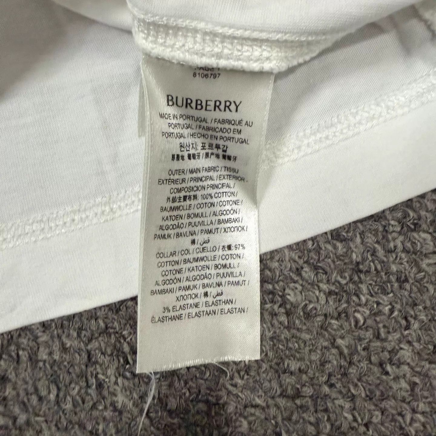 Burberry Burberry Equestrian Knight Logo Short Tee M 99 New Size M / US 6-8 / IT 42-44 - 4 Thumbnail