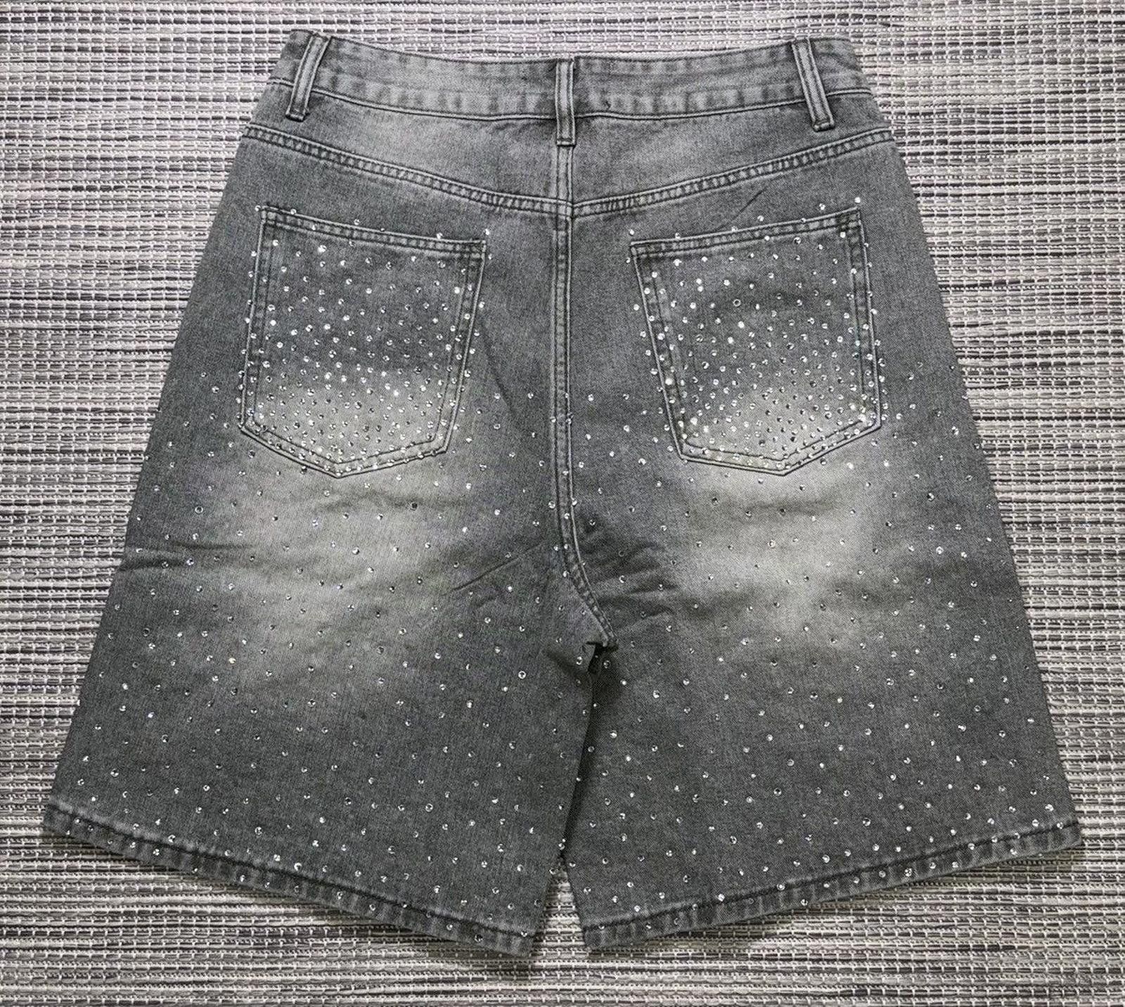 Other Fraternal Washed Olive Astro Jorts Size US 36 / EU 52 - 3 Thumbnail