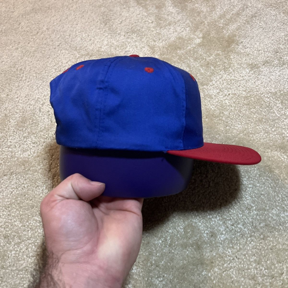 Disney Vintage Disney 90s Pooh Blockhead Snapback Blue Size ONE SIZE - 4 Thumbnail
