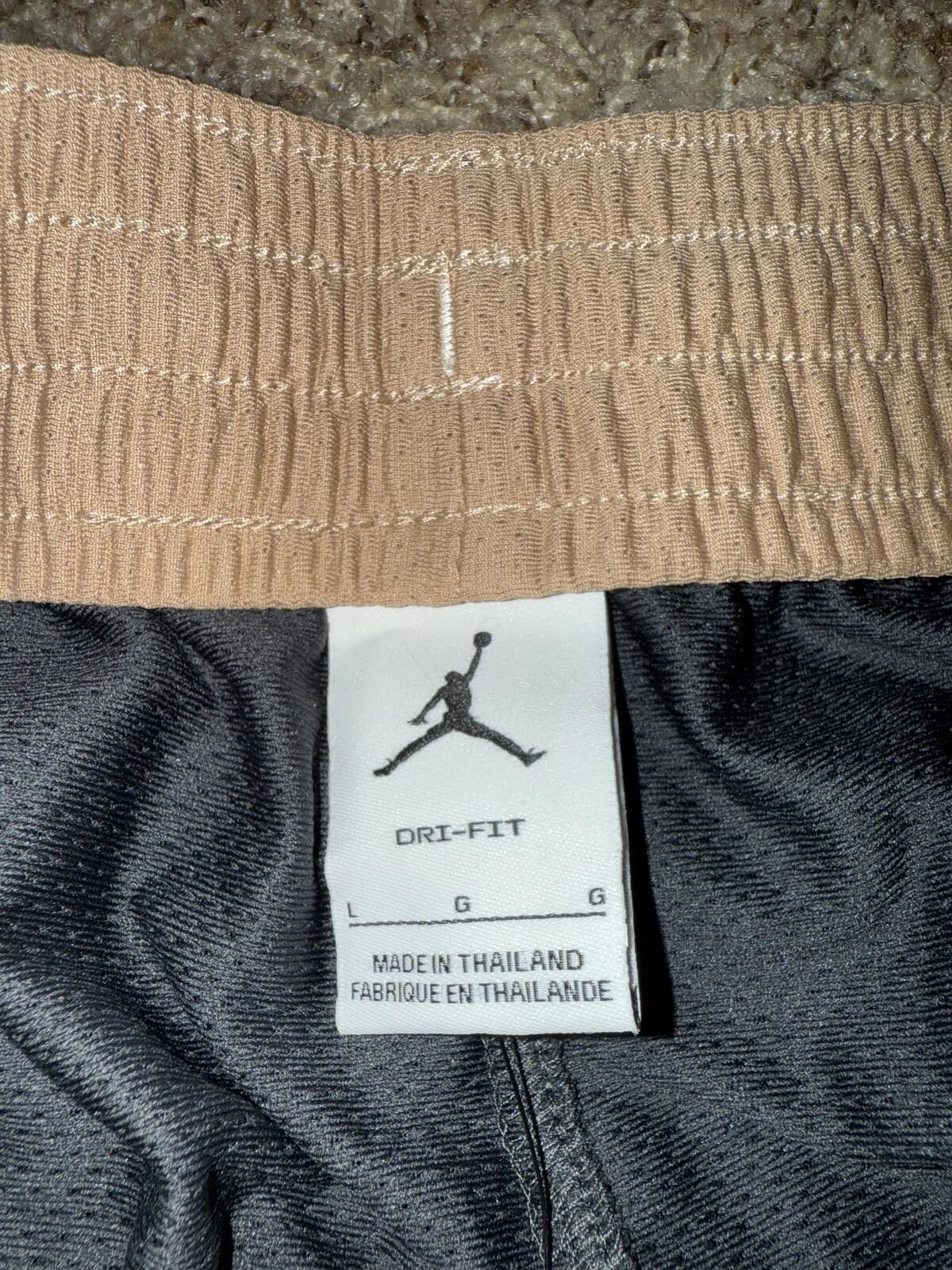Nike Jordan Men’s Dri FIT Sports Olive Green Shorts Size US 34 / EU 50 - 3 Thumbnail