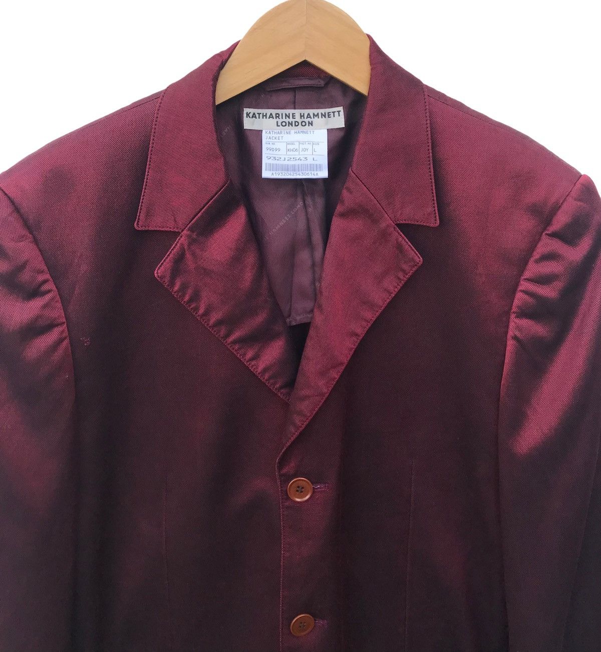Katharine Hamnett London Katharine Hamnett London Japan Blazer Coat Size US M / EU 48-50 / 2 - 2 Thumbnail