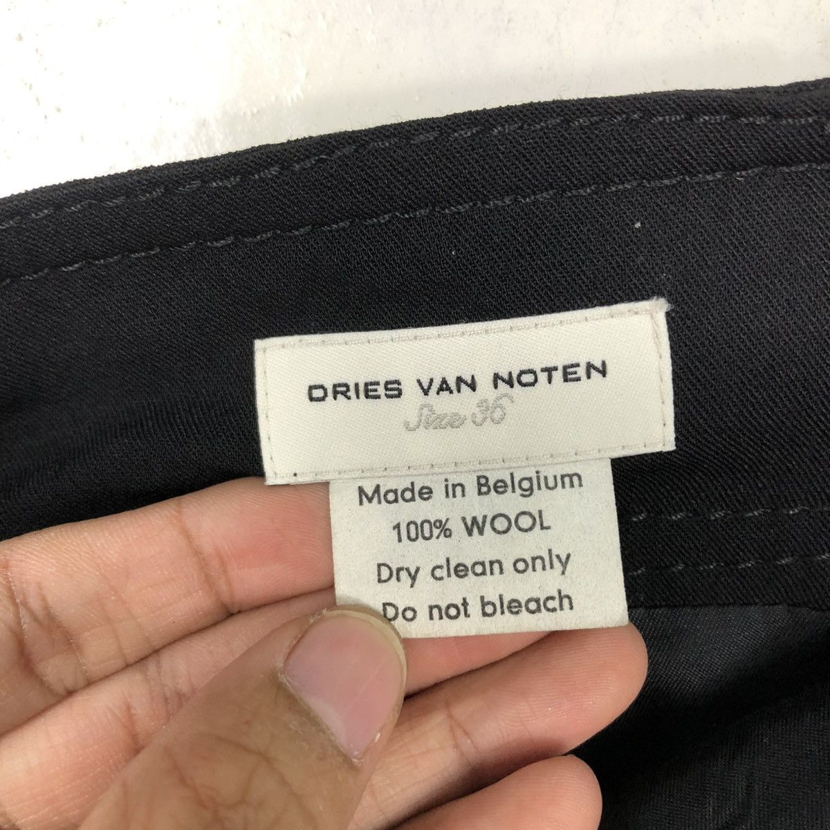 Dries Van Noten 🔥RICH BLACK LONG SKIRT RUNWAY DRIES VAN NOTEN BELGIUM Size 28" / US 6 / IT 42 - 14 Thumbnail