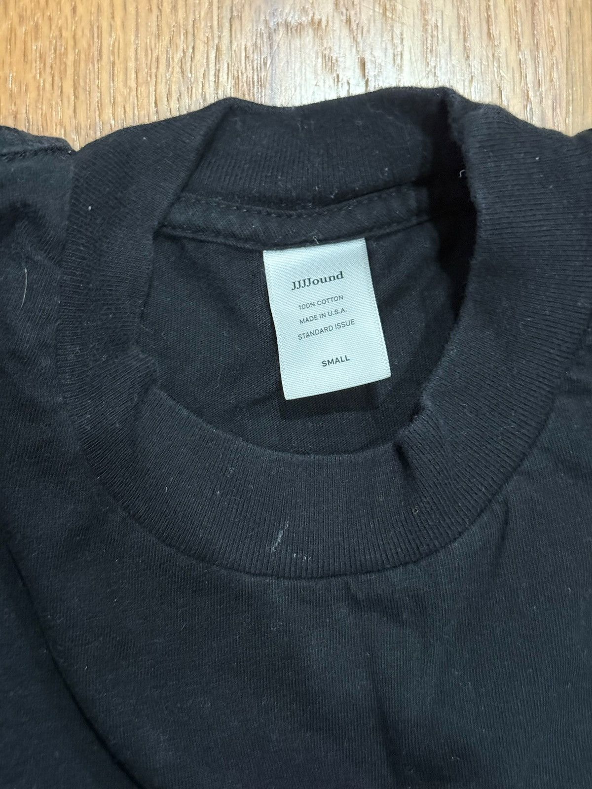 JJJJound JJJJound Black SS Tee Size US S / EU 44-46 / 1 - 3 Thumbnail