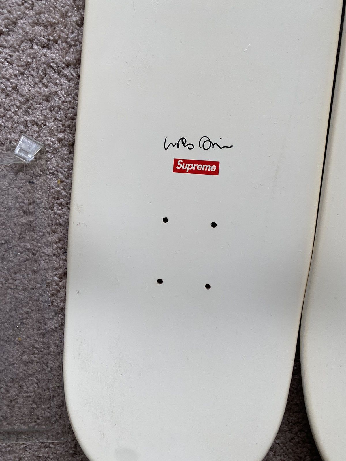 Supreme Supreme Urs Fischer skate deck set toasted fried baked Size ONE SIZE - 15 Thumbnail
