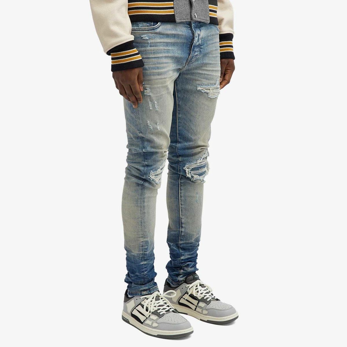 Amiri oc11z0125 Jeans in Vintage Blue Size US 32 / EU 48 - 2 Thumbnail