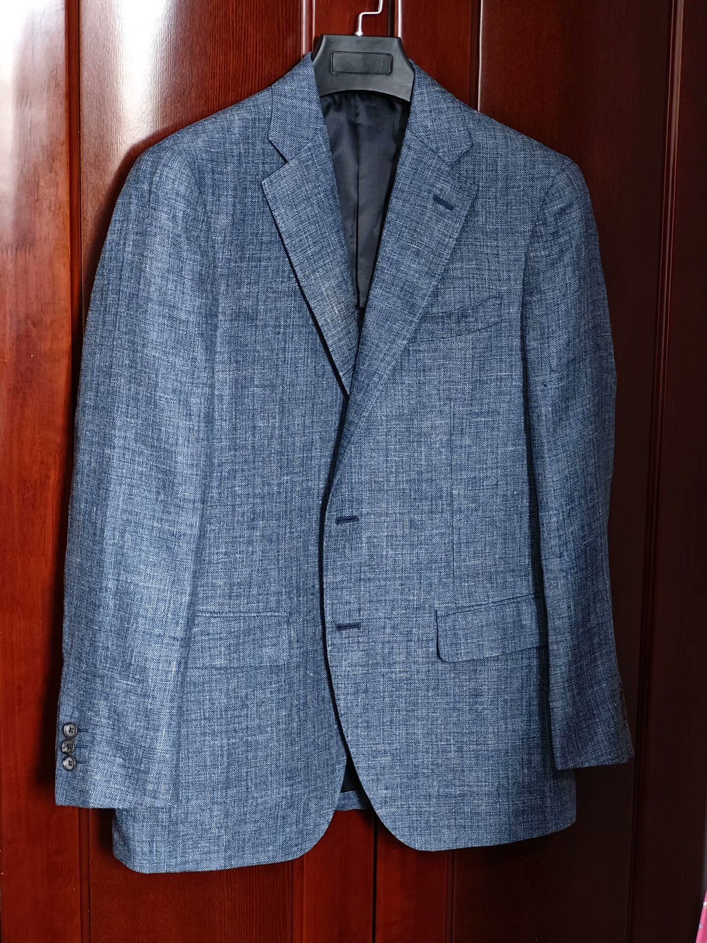 Japanese Brand Italian Recycled Wool Linen Suit Size US S / EU 44-46 / 1 - 1 Thumbnail