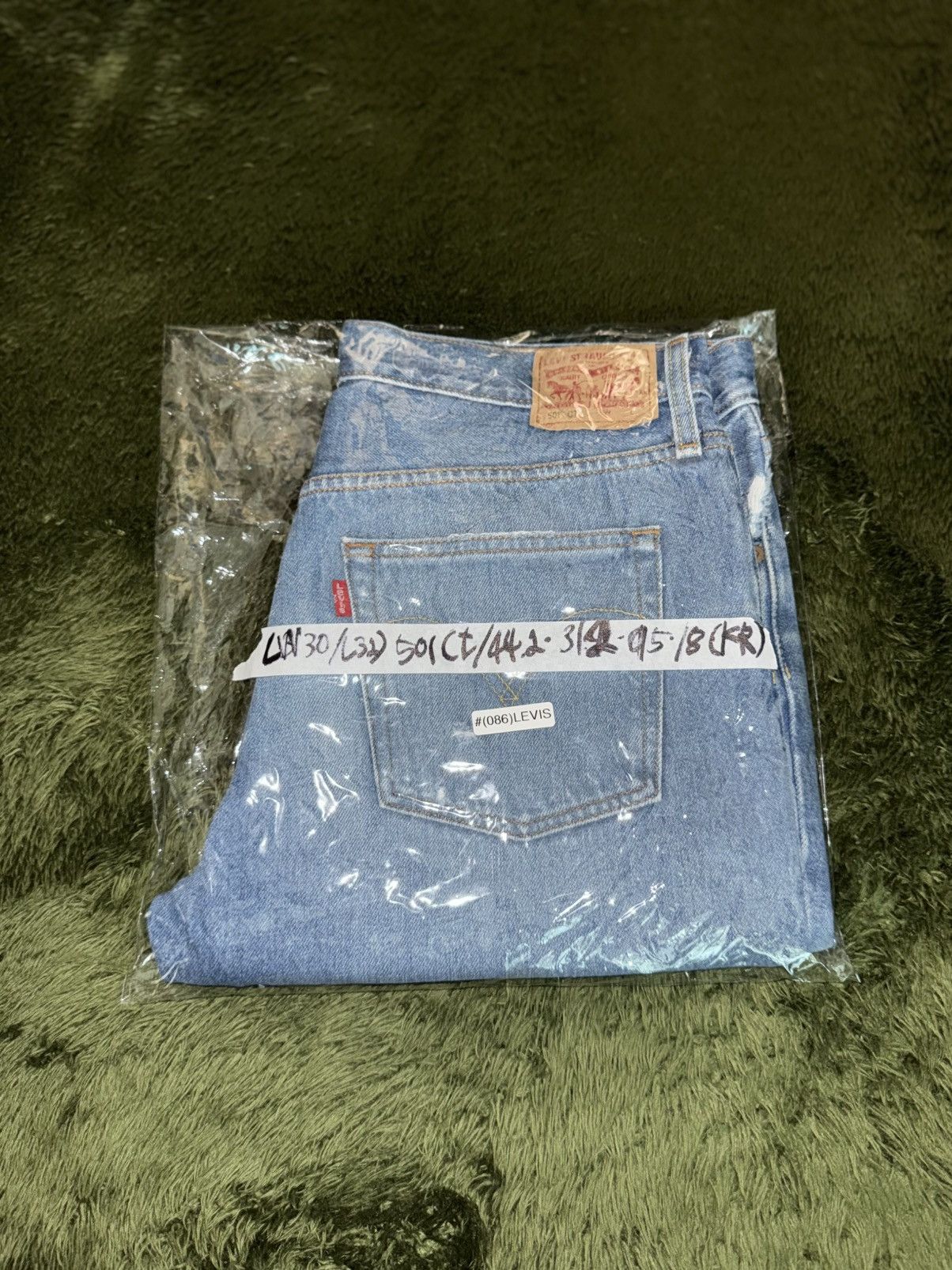 Levi's [W30/L32] Levi’s 501 CT Destroyed Denim Pants Light Indigo Size US 32 / EU 48 - 12 Thumbnail