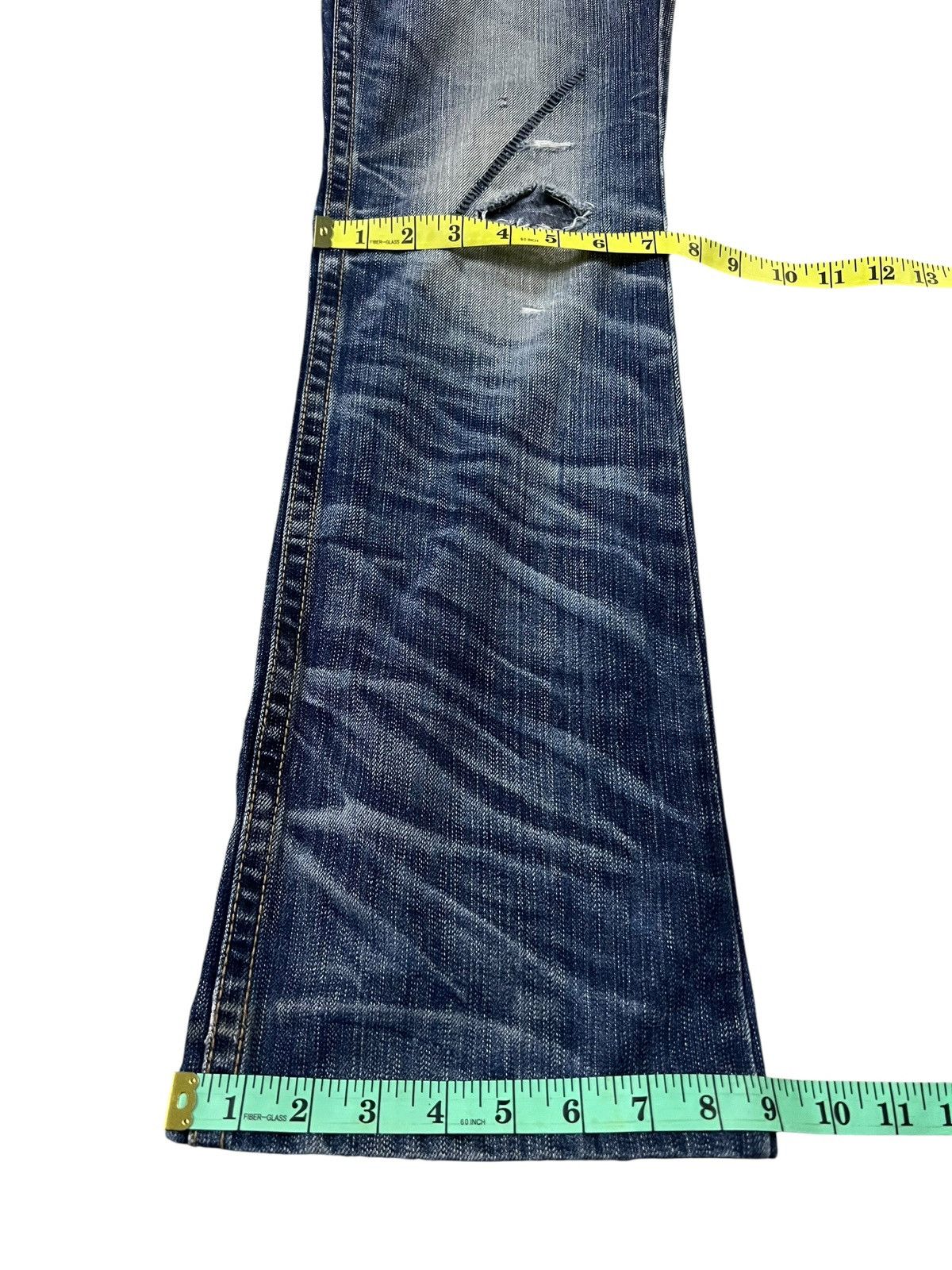 If Six Was Nine Vintage Flare Zz-First O Pinball Active Market Claw Jean Size US 30 / EU 46 - 14 Thumbnail